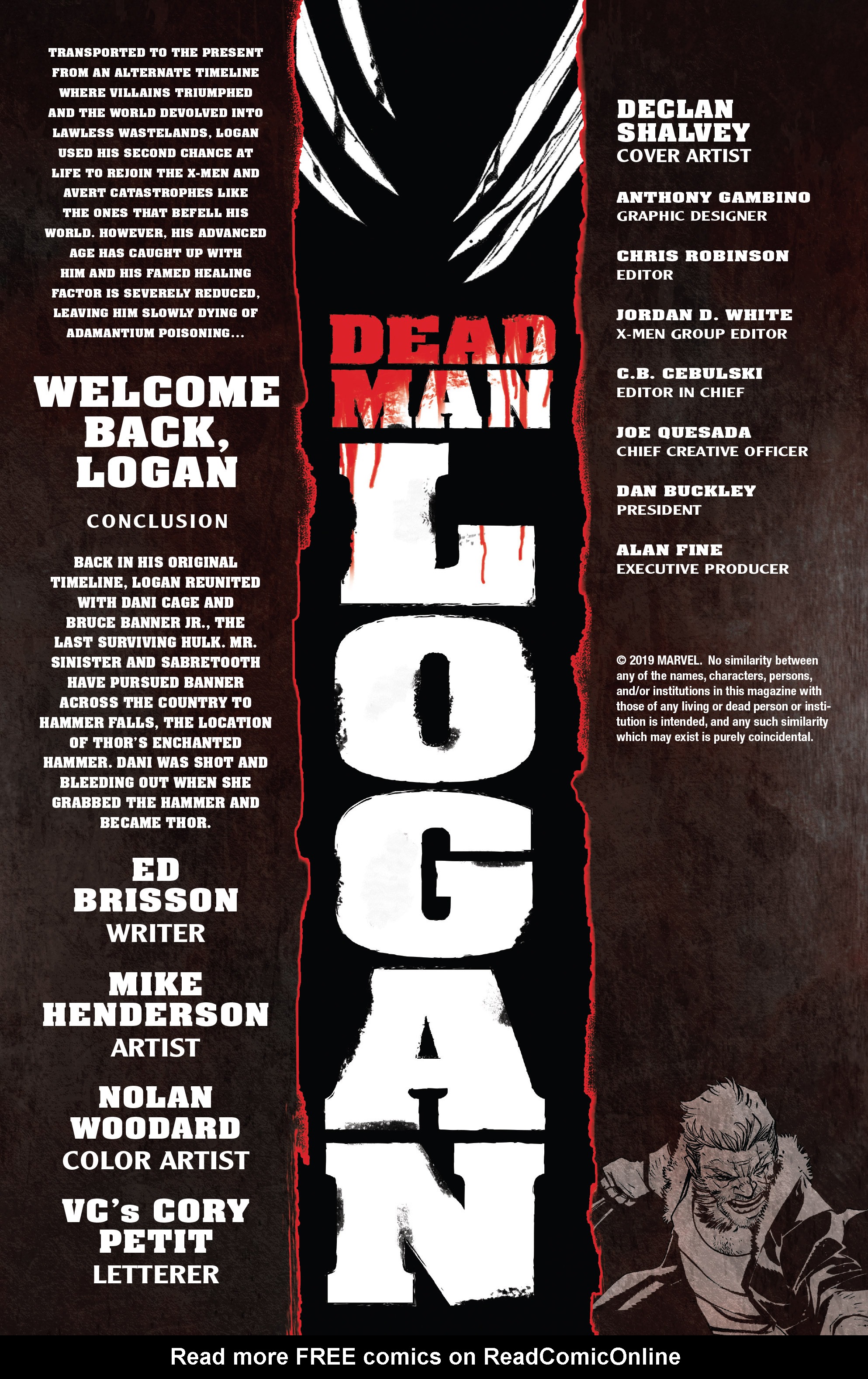 Read online Dead Man Logan comic -  Issue #12 - 2