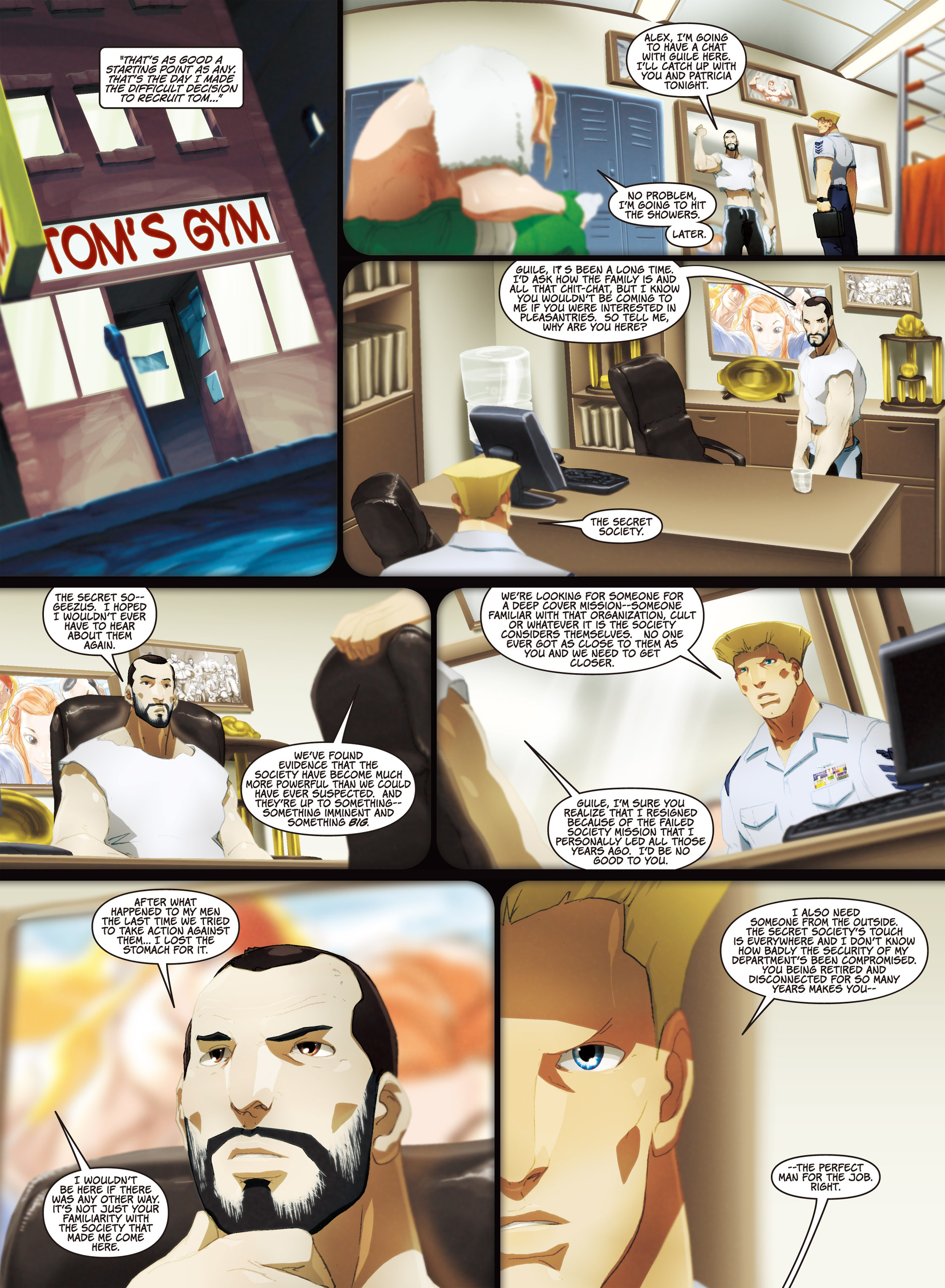 Read online Super Street Fighter comic -  Issue # Vol.1 - New Generations - 51