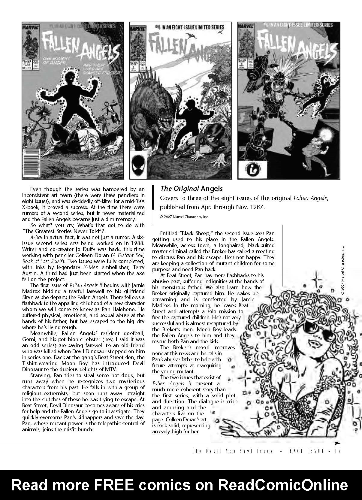 Read online Back Issue comic -  Issue #21 - 16