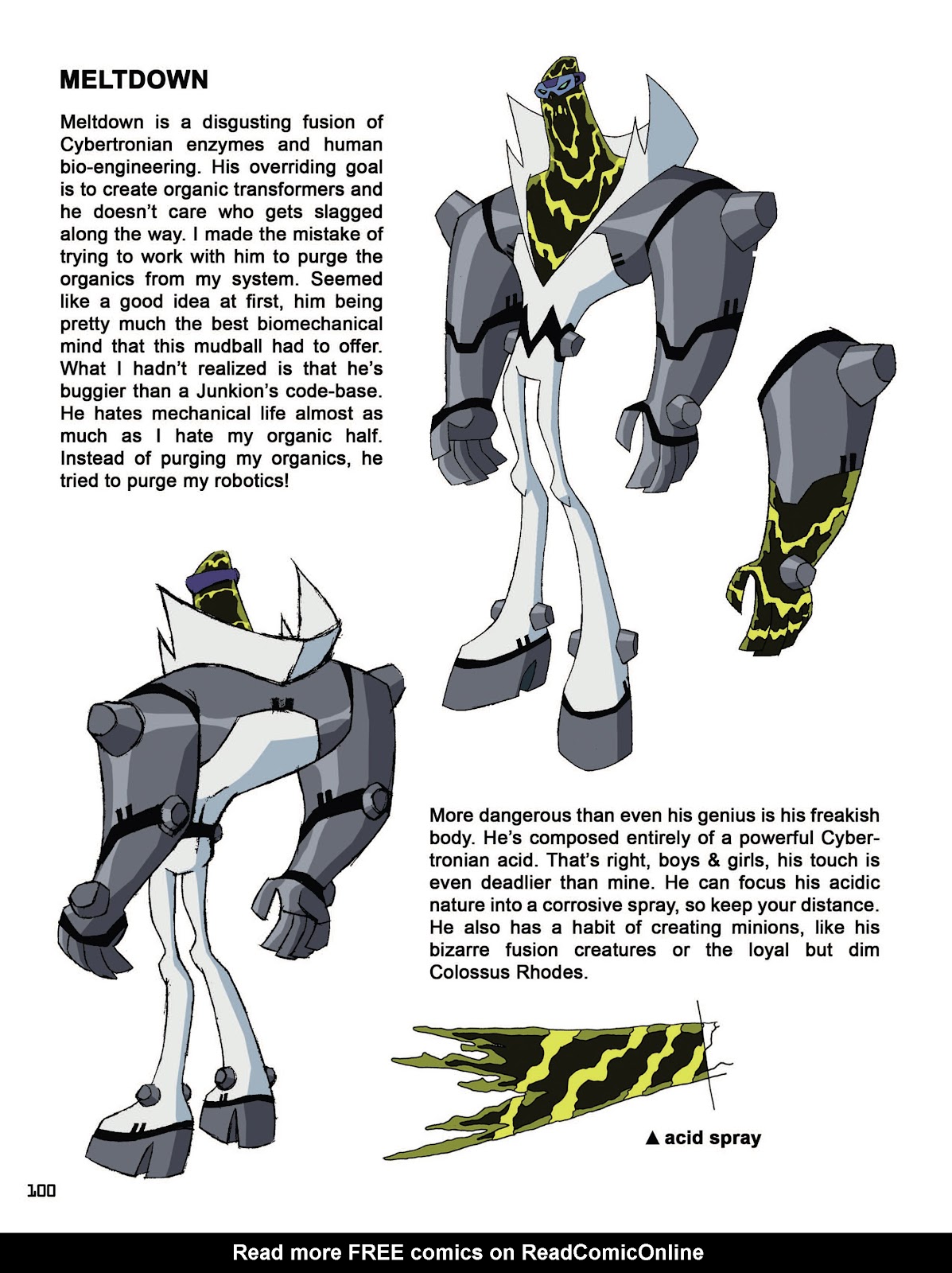Transformers Animated: The Allspark Almanac issue TPB 1 - Page 101