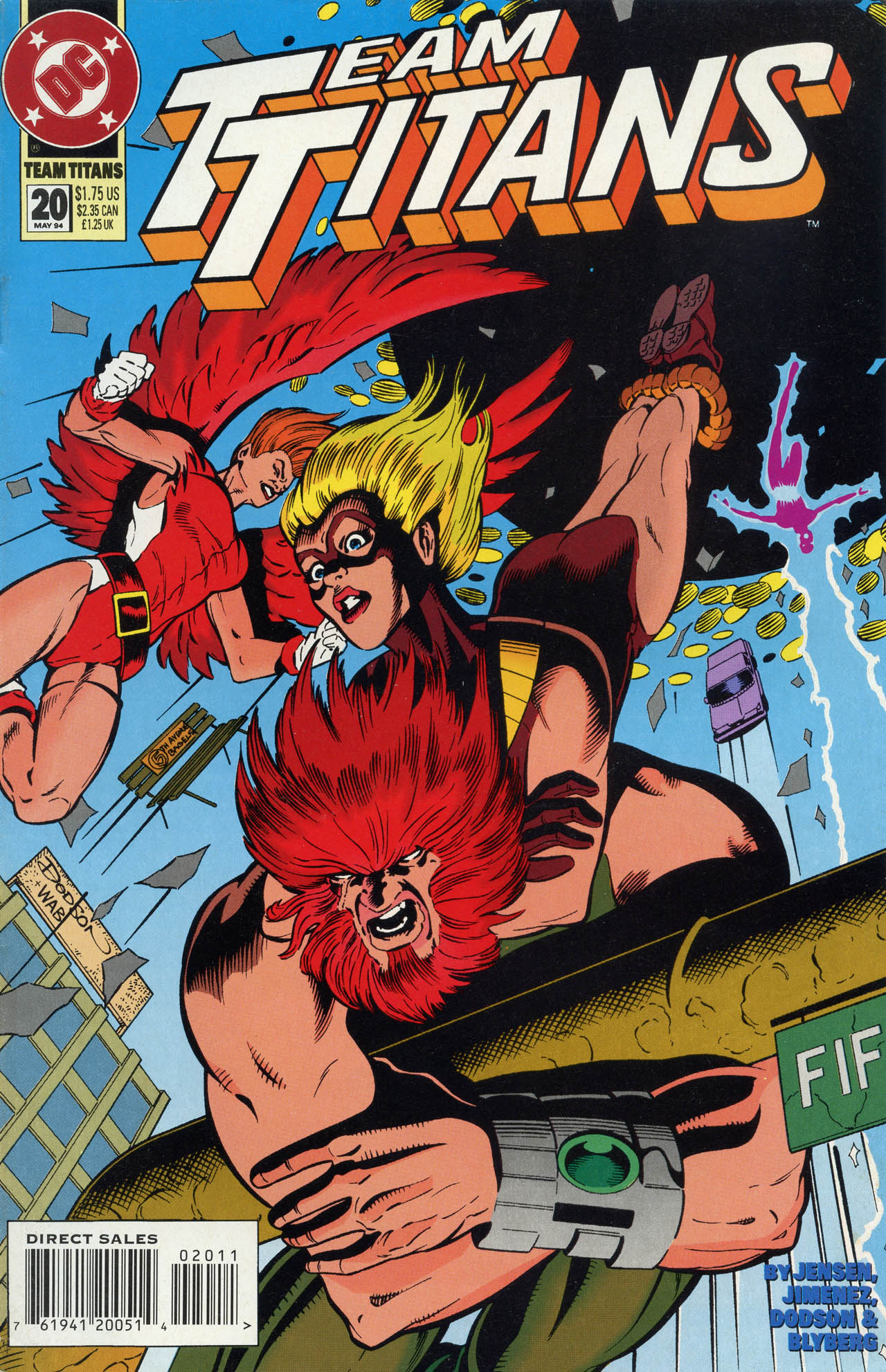 Read online Team Titans comic -  Issue #20 - 1