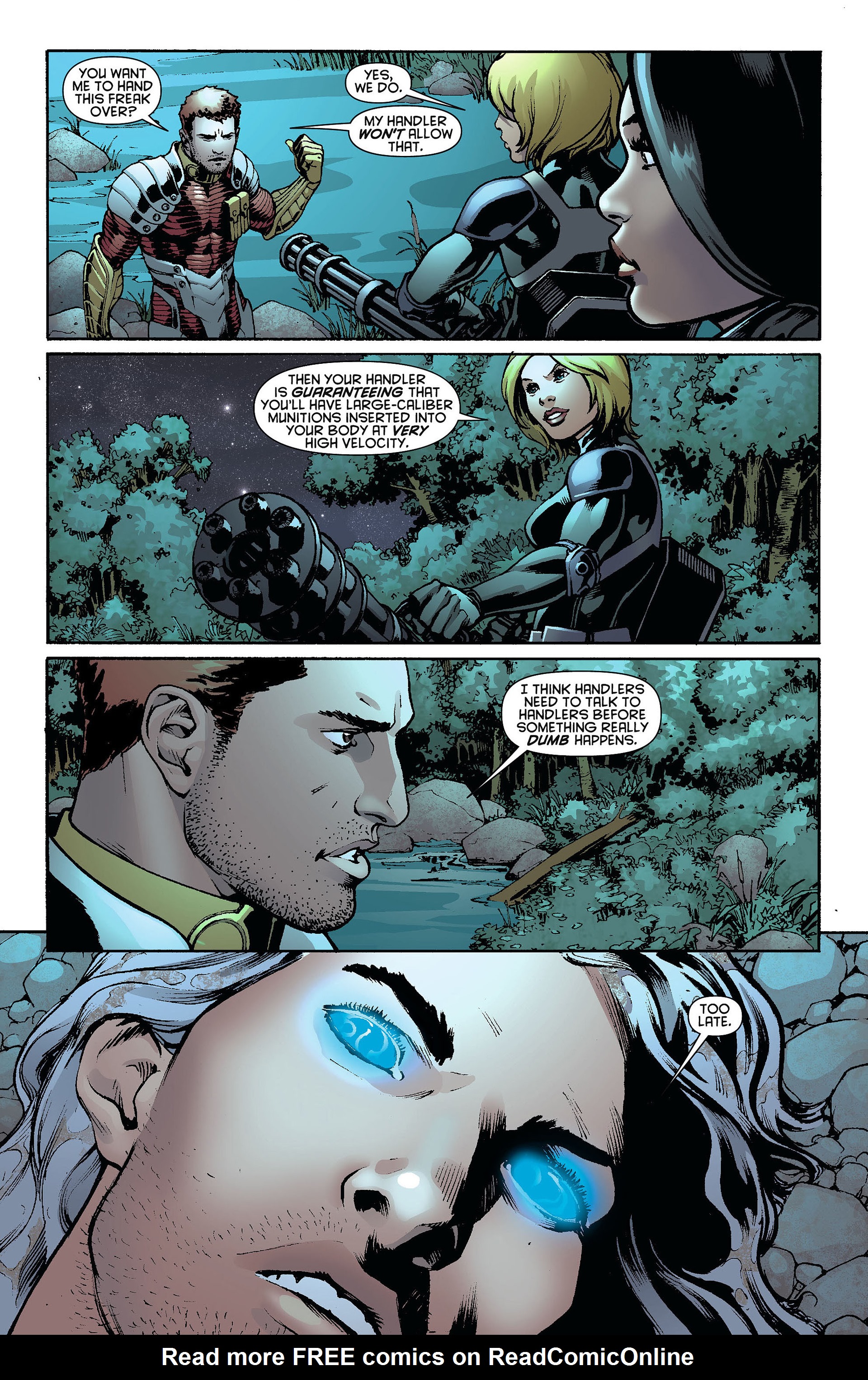 Read online Resurrection Man (2011) comic -  Issue #9 - 5