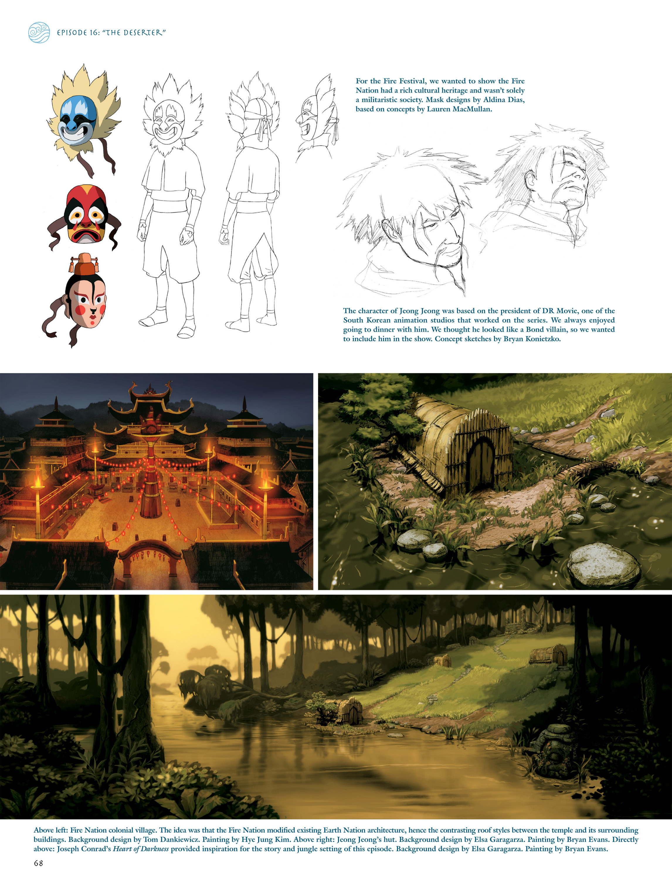 Read online Avatar: The Last Airbender - The Art of the Animated Series comic -  Issue # TPB (Part 1) - 69