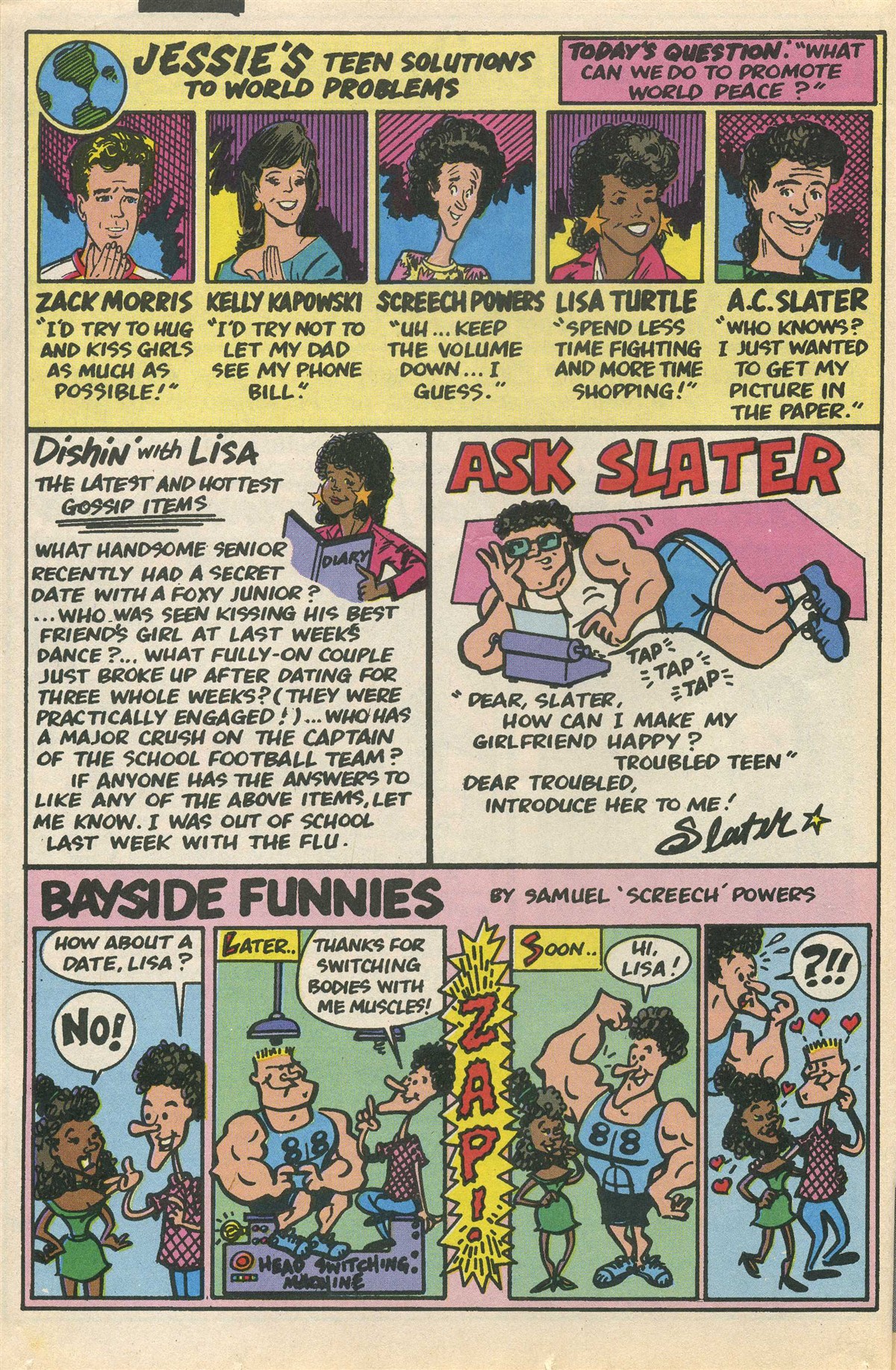 Read online Saved By The Bell comic -  Issue #3 - 31