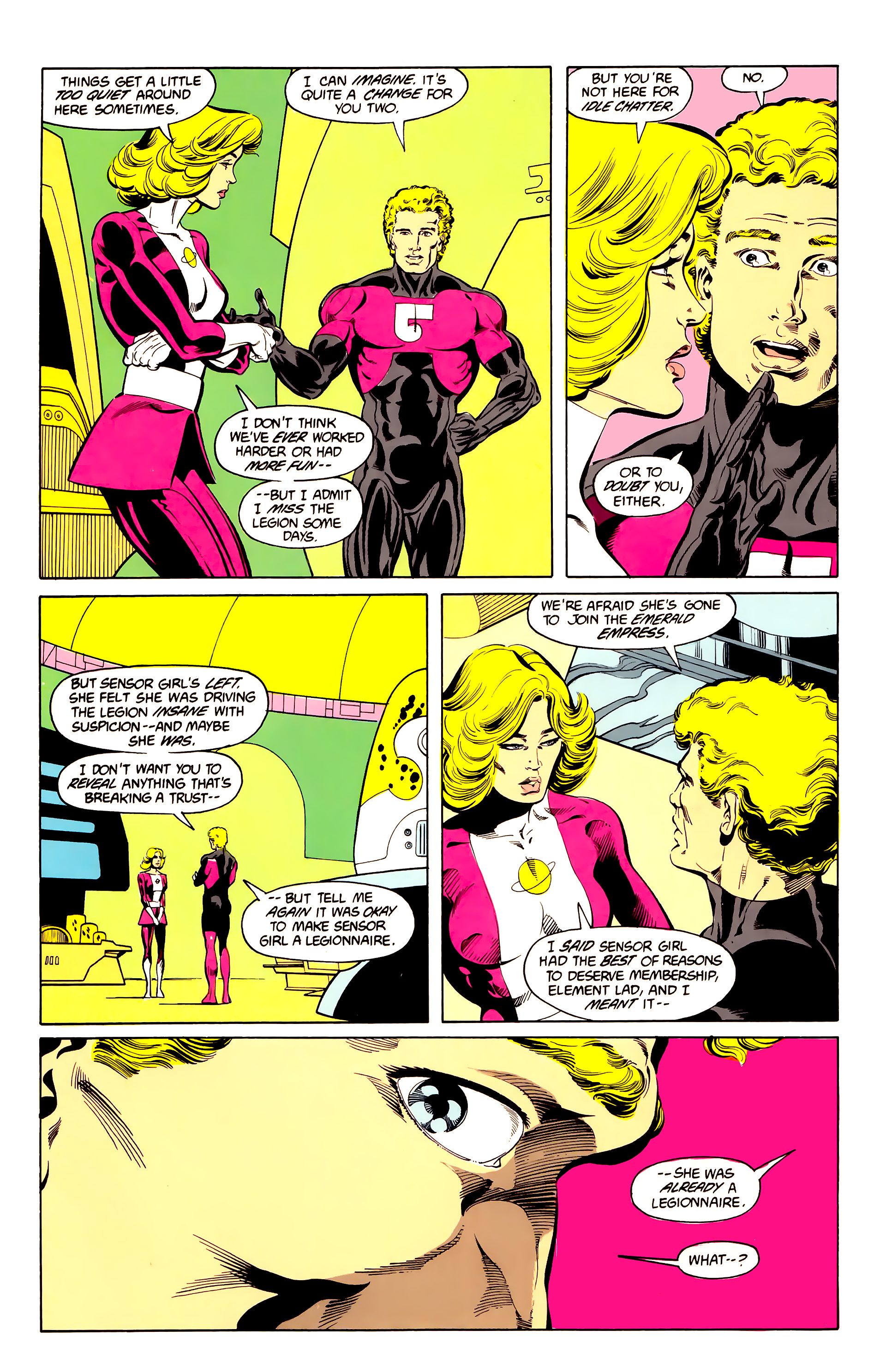 Read online Legion of Super-Heroes (1984) comic -  Issue #25 - 25