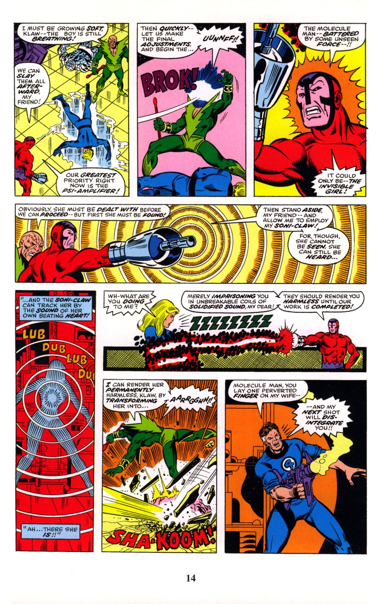 Read online Fantastic Four Visionaries: George Perez comic -  Issue # TPB 2 (Part 1) - 14