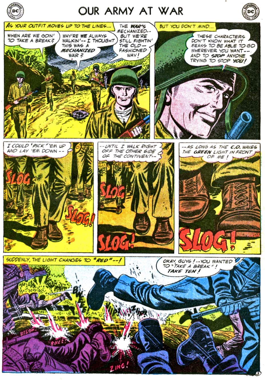 Read online Our Army at War (1952) comic -  Issue #43 - 5