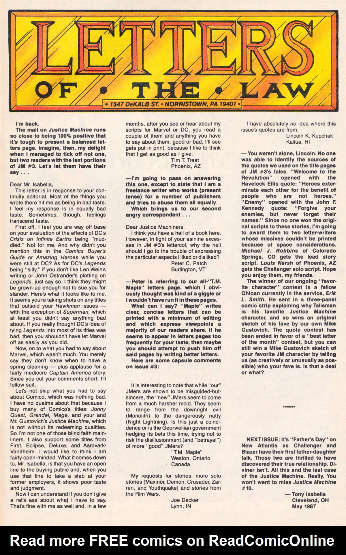 Read online Justice Machine comic -  Issue #9 - 28