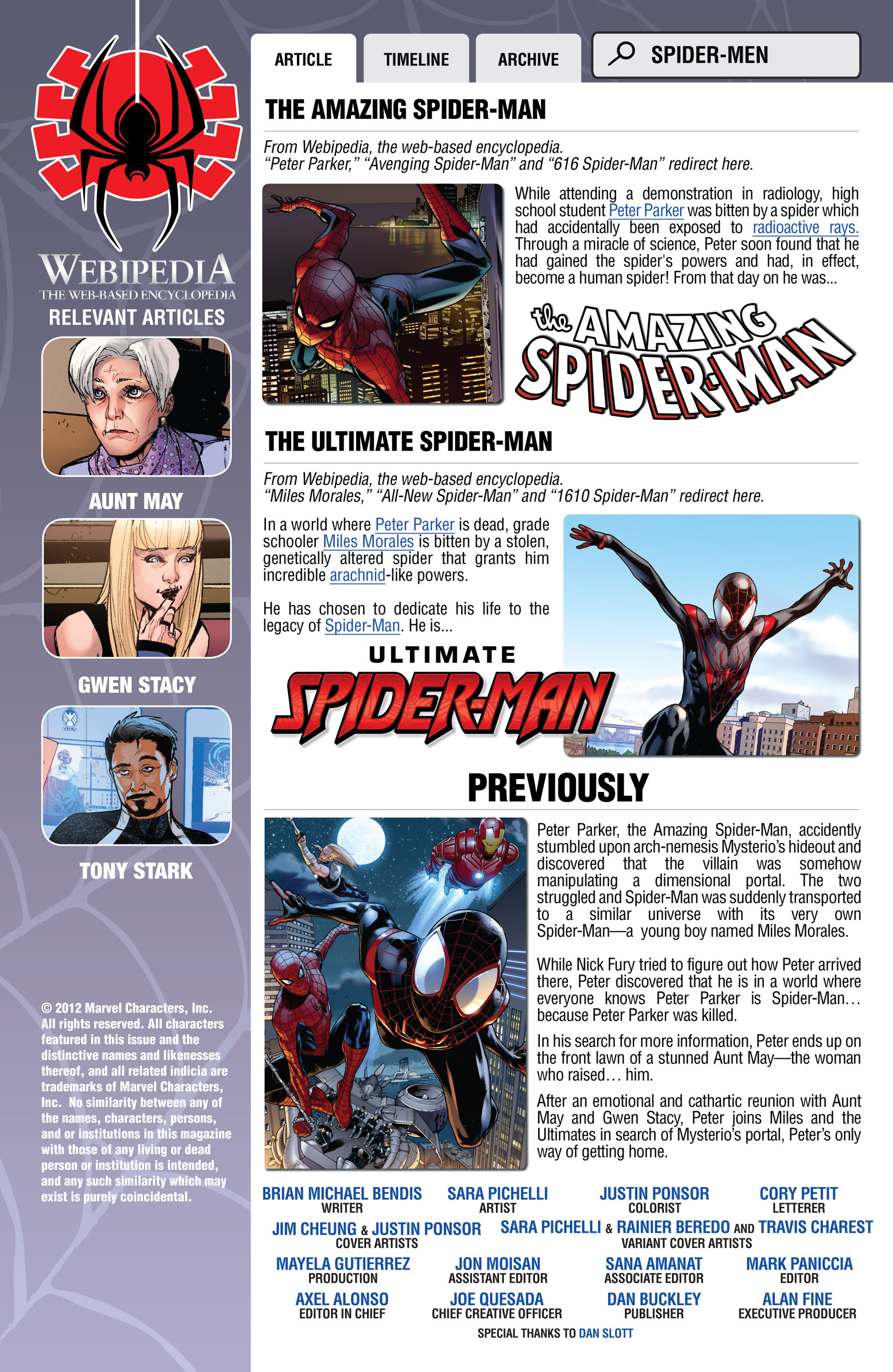 Read online Spider-Men comic -  Issue #5 - 2