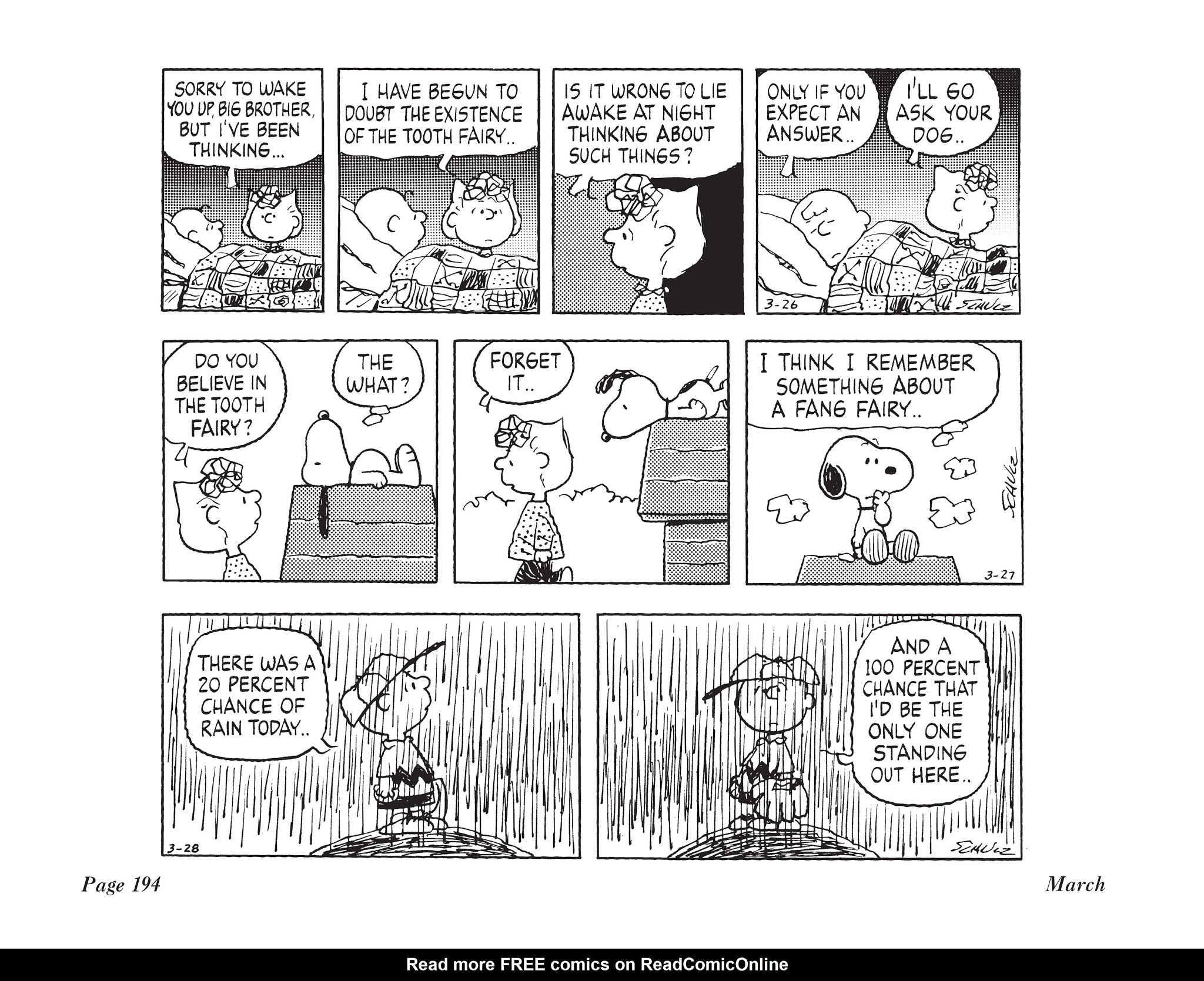 Read online The Complete Peanuts comic -  Issue # TPB 21 - 208