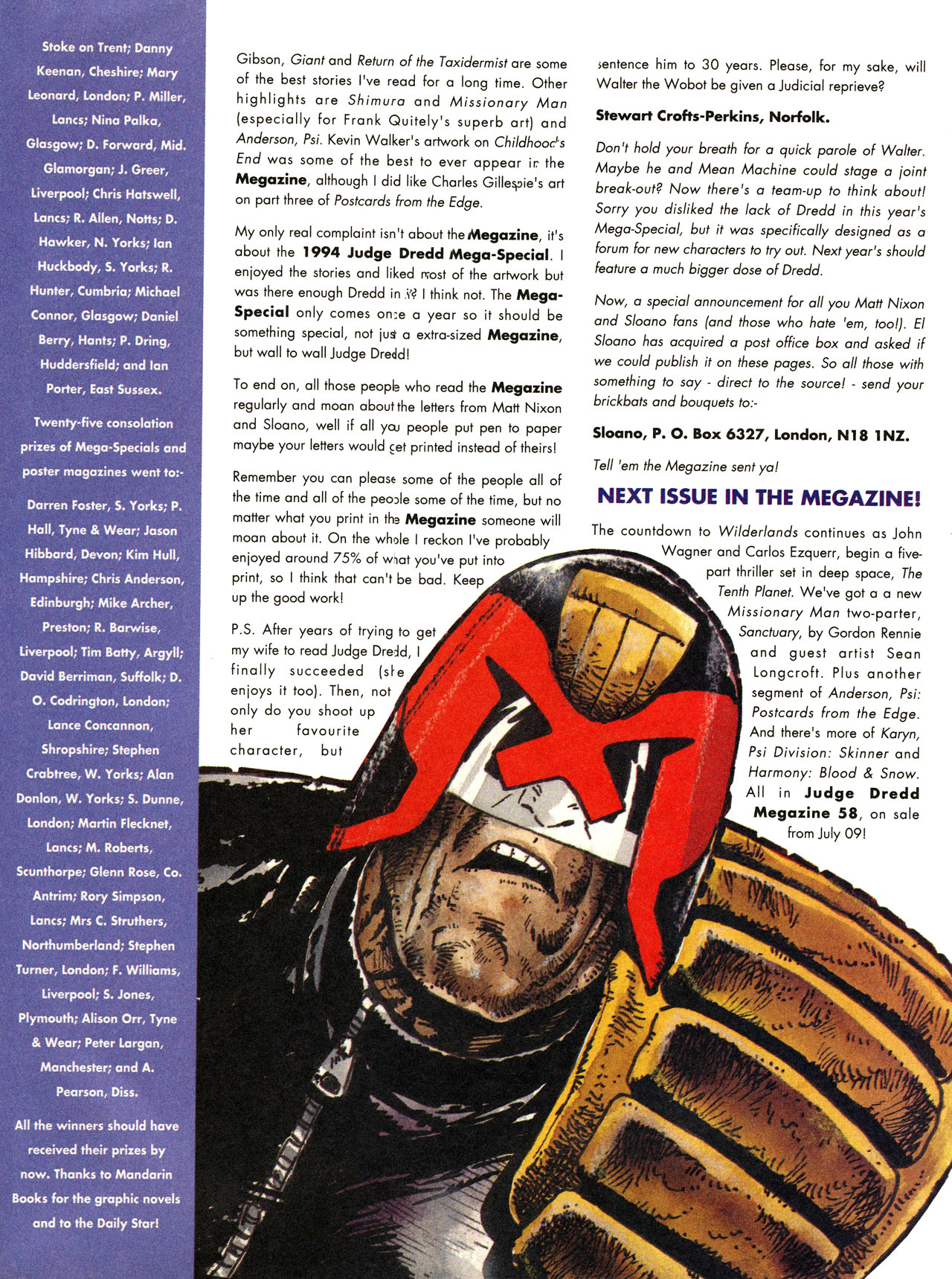 Read online Judge Dredd: The Megazine (vol. 2) comic -  Issue #57 - 41
