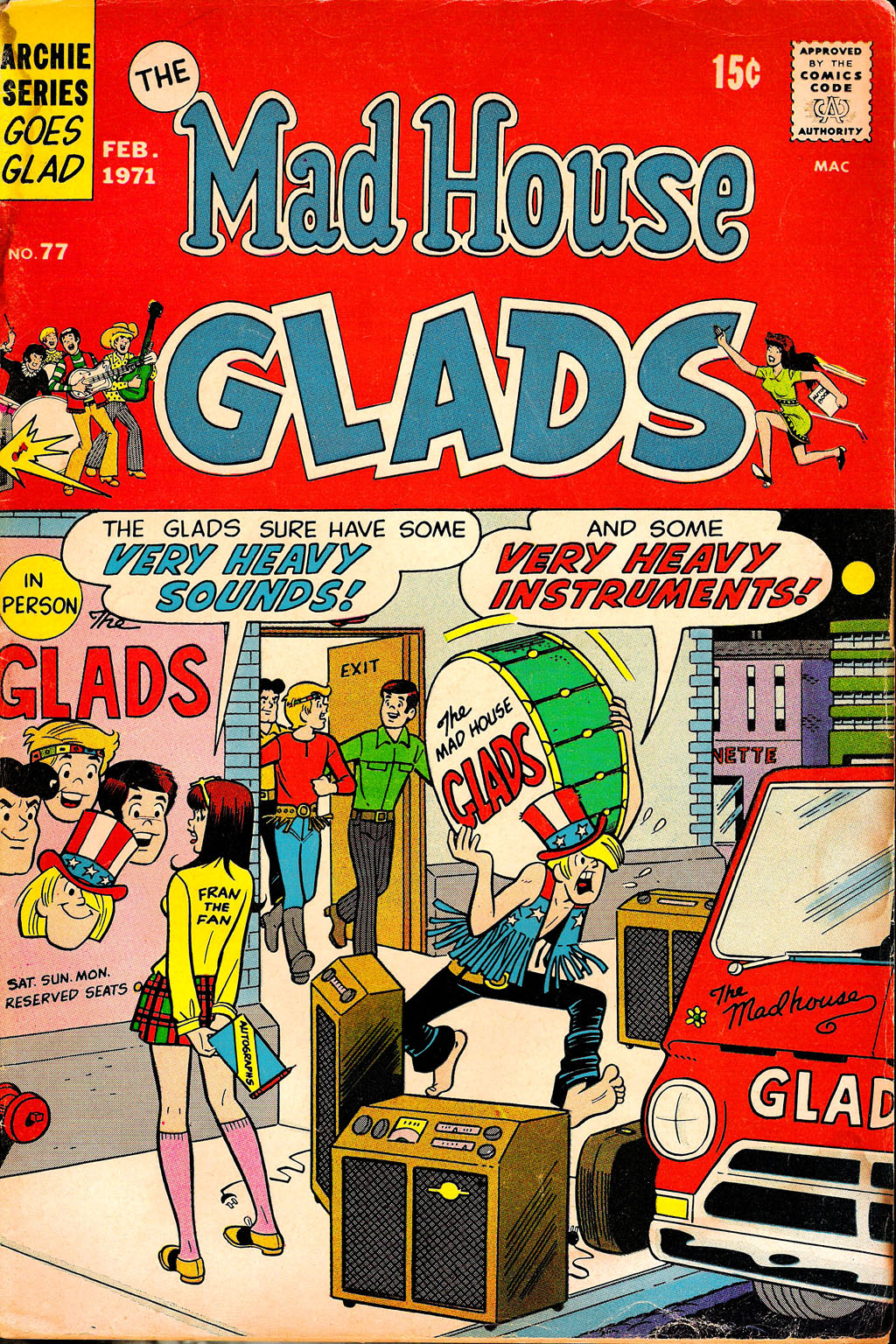 Read online The Mad House Glads comic -  Issue #77 - 1