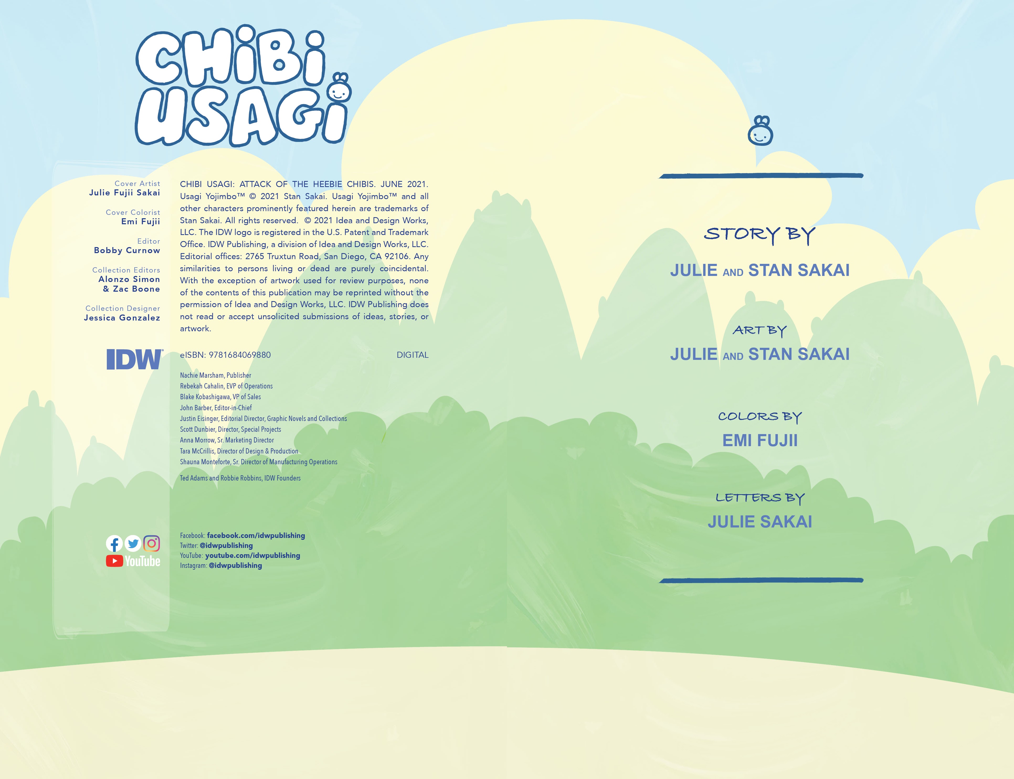 Read online Chibi-Usagi: Attack of the Heebie Chibis comic -  Issue # TPB - 4