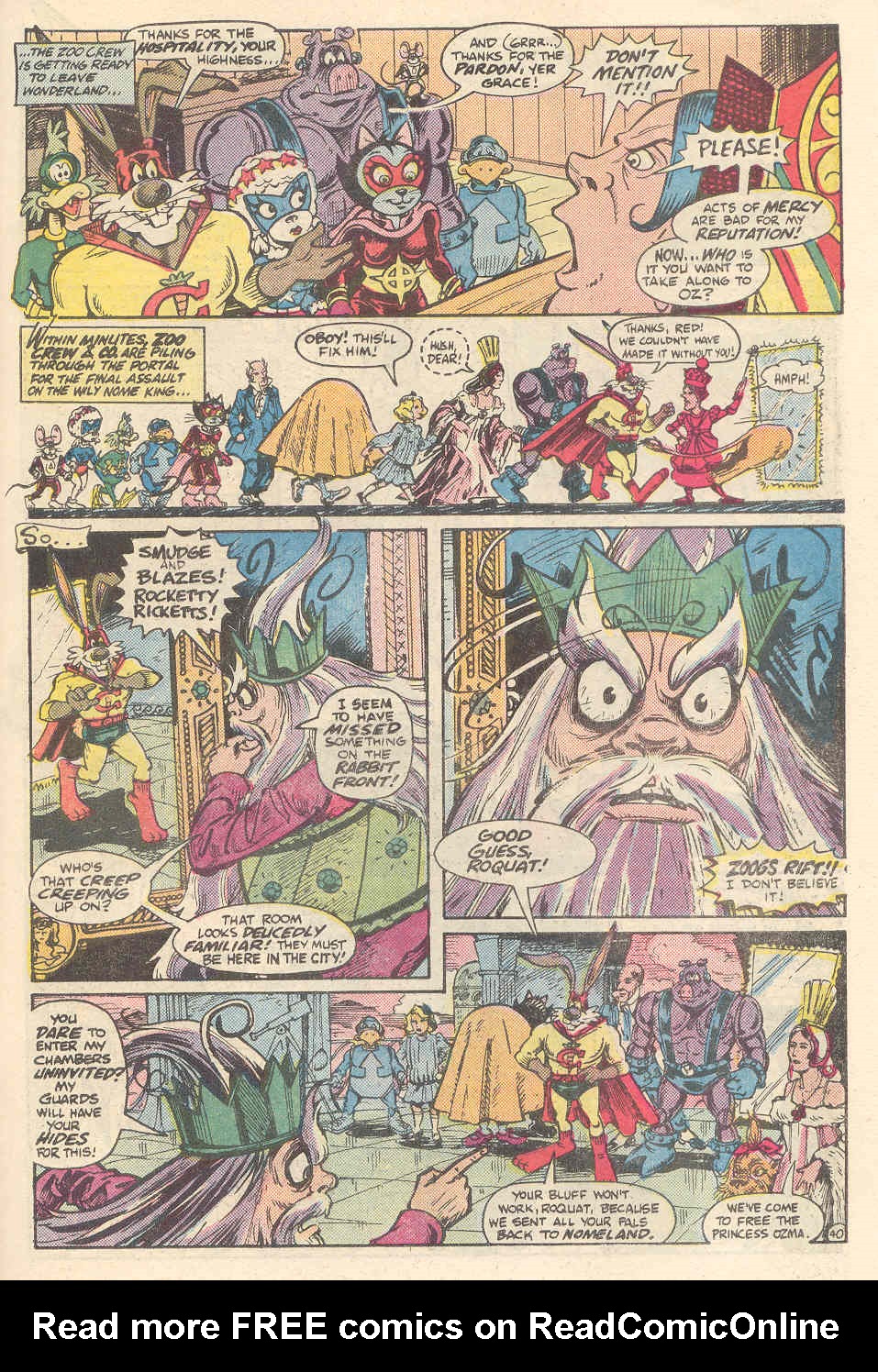 Read online The Oz-Wonderland War comic -  Issue #3 - 42