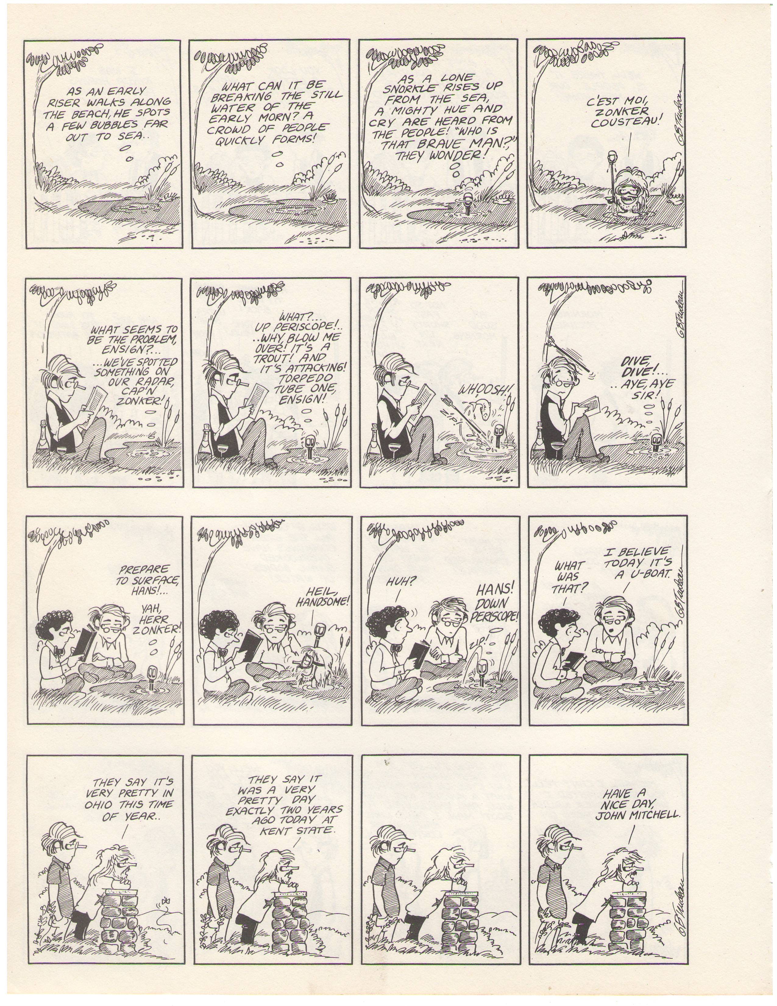 Read online The Doonesbury Chronicles comic -  Issue # TPB (Part 1) - 54