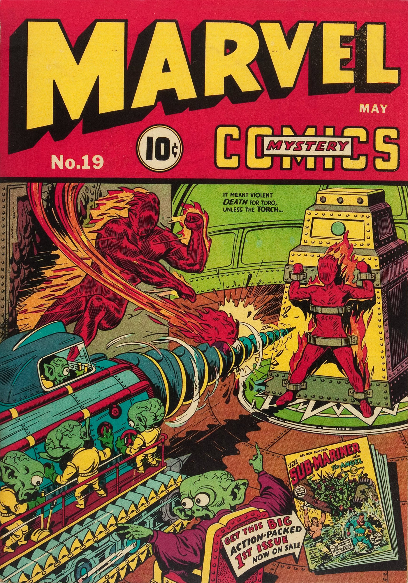 Read online Marvel Mystery Comics comic -  Issue #19 - 1
