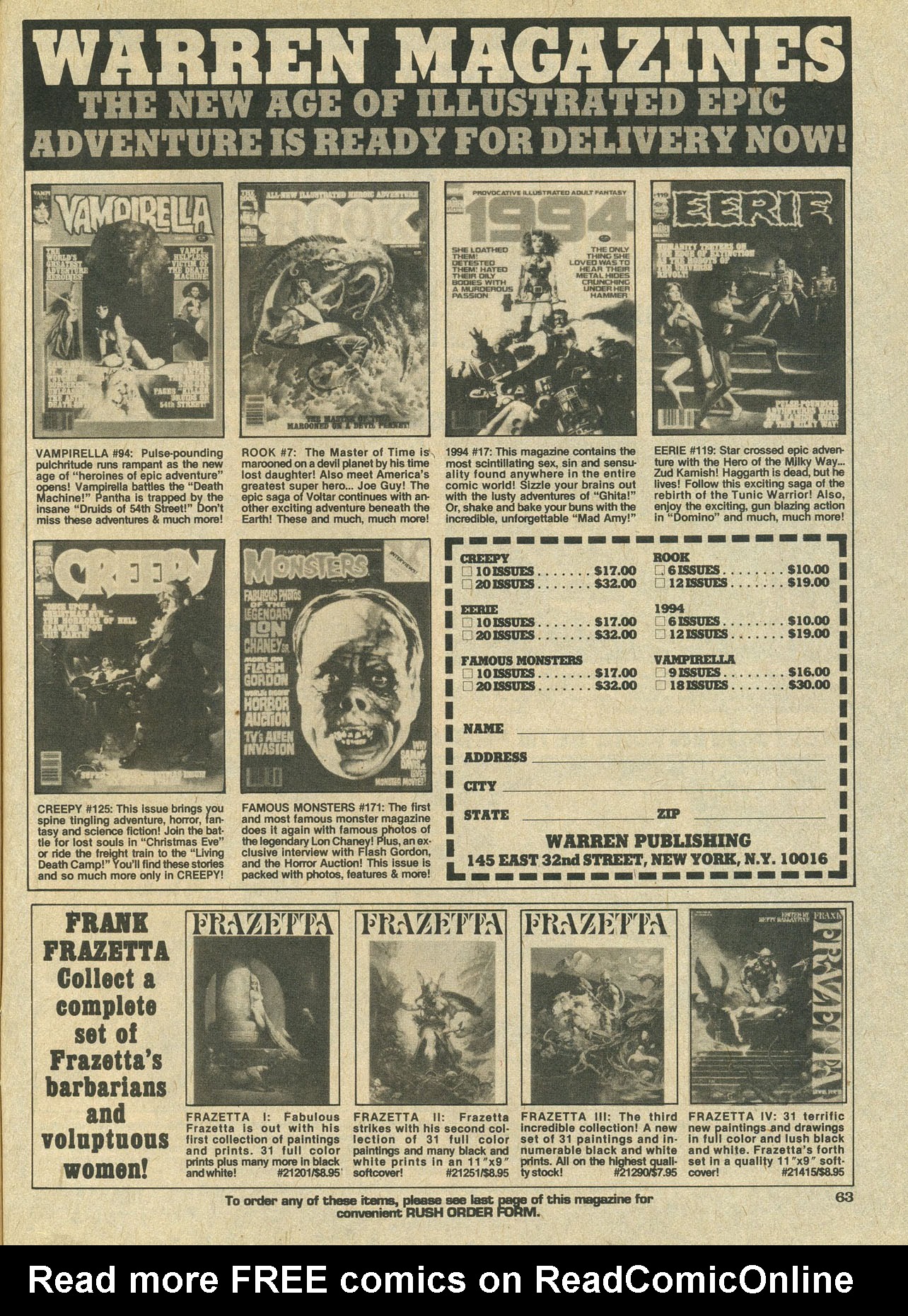 Read online Vampirella (1969) comic -  Issue #95 - 63