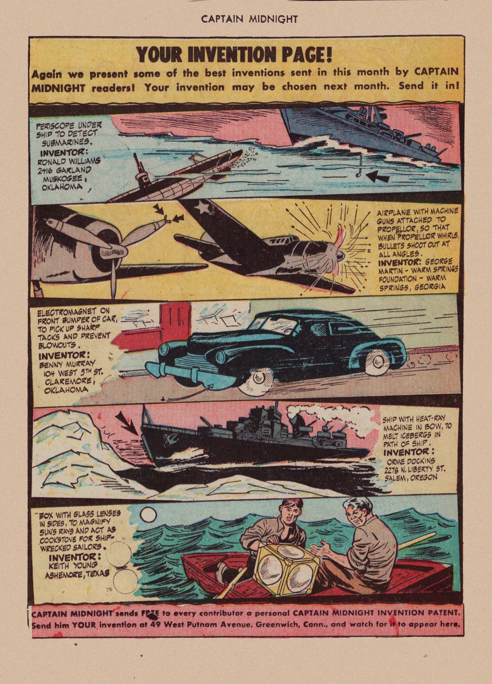 Read online Captain Midnight (1942) comic -  Issue #40 - 40