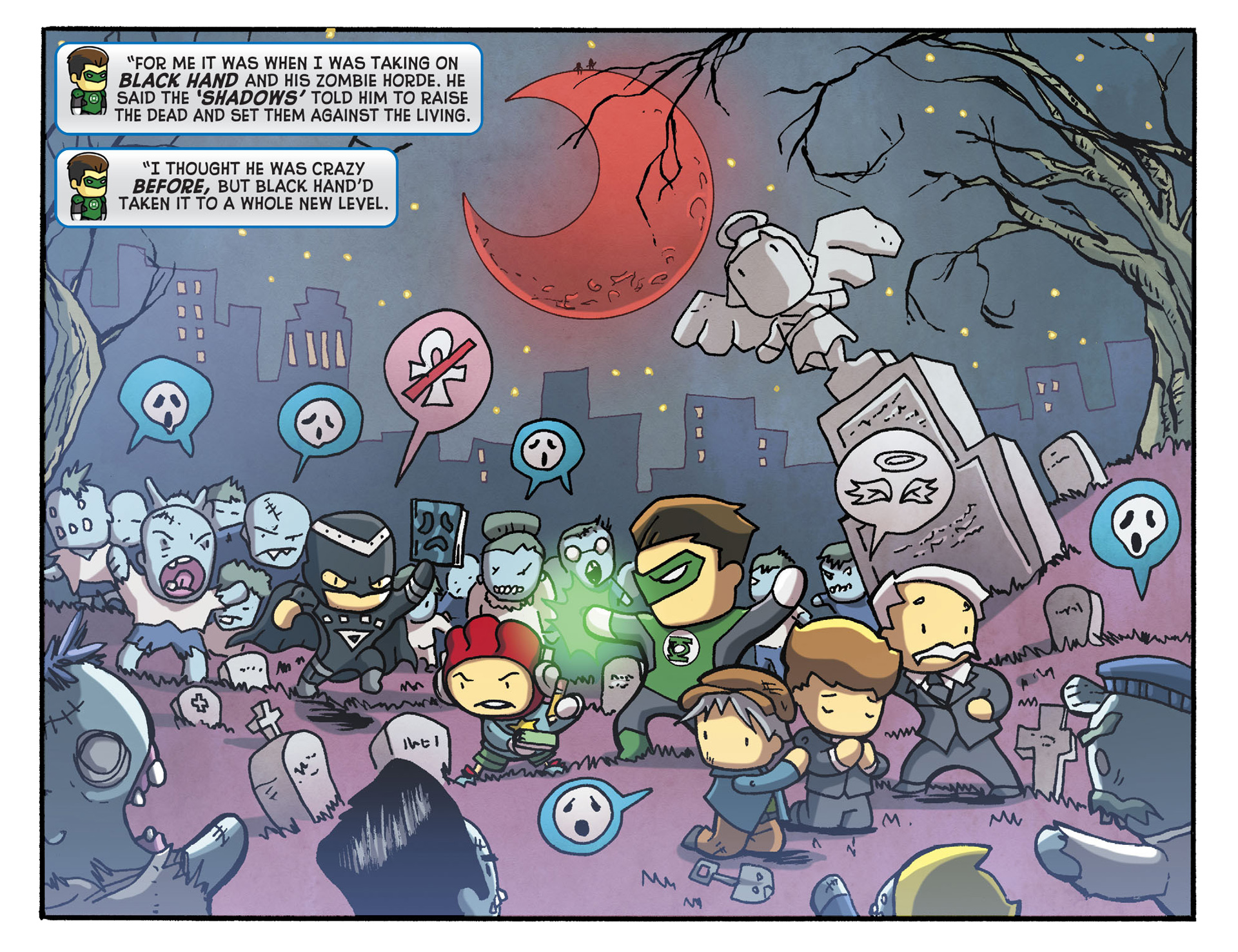Read online Scribblenauts Unmasked: A Crisis of Imagination comic -  Issue #5 - 13