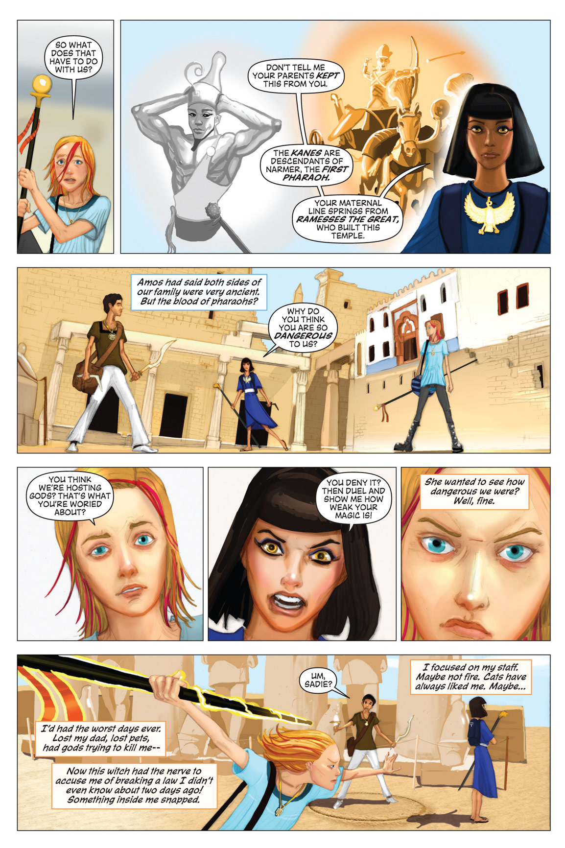 Read online The Kane Chronicles comic -  Issue # TPB 1 - 79