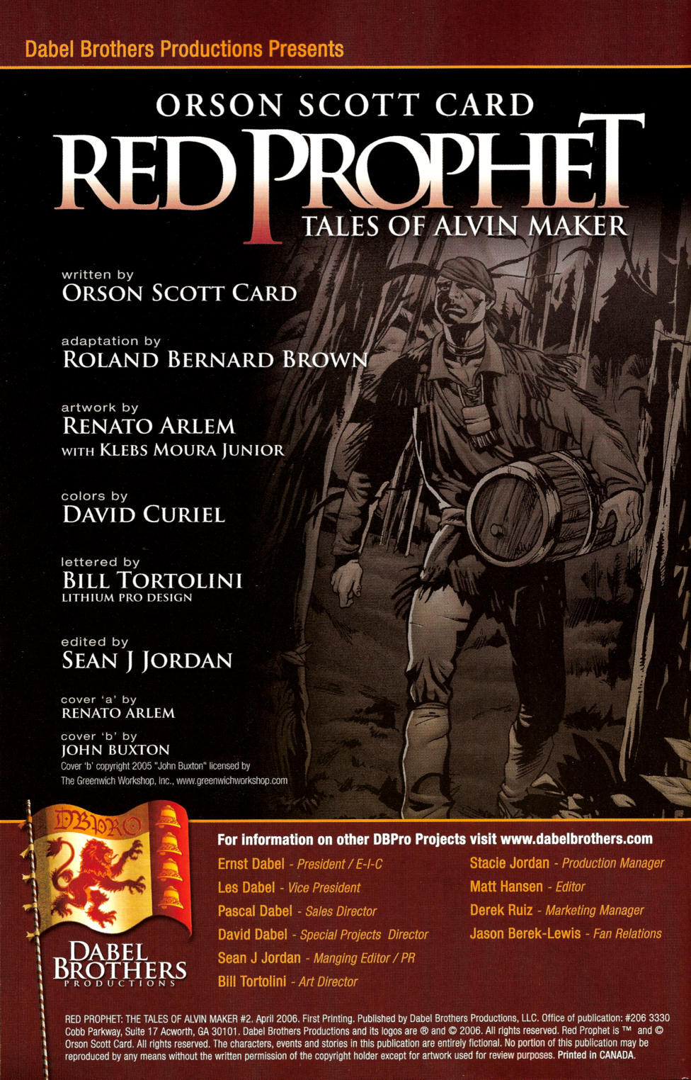 Read online Red Prophet: The Tales of Alvin Maker comic -  Issue #2 - 3