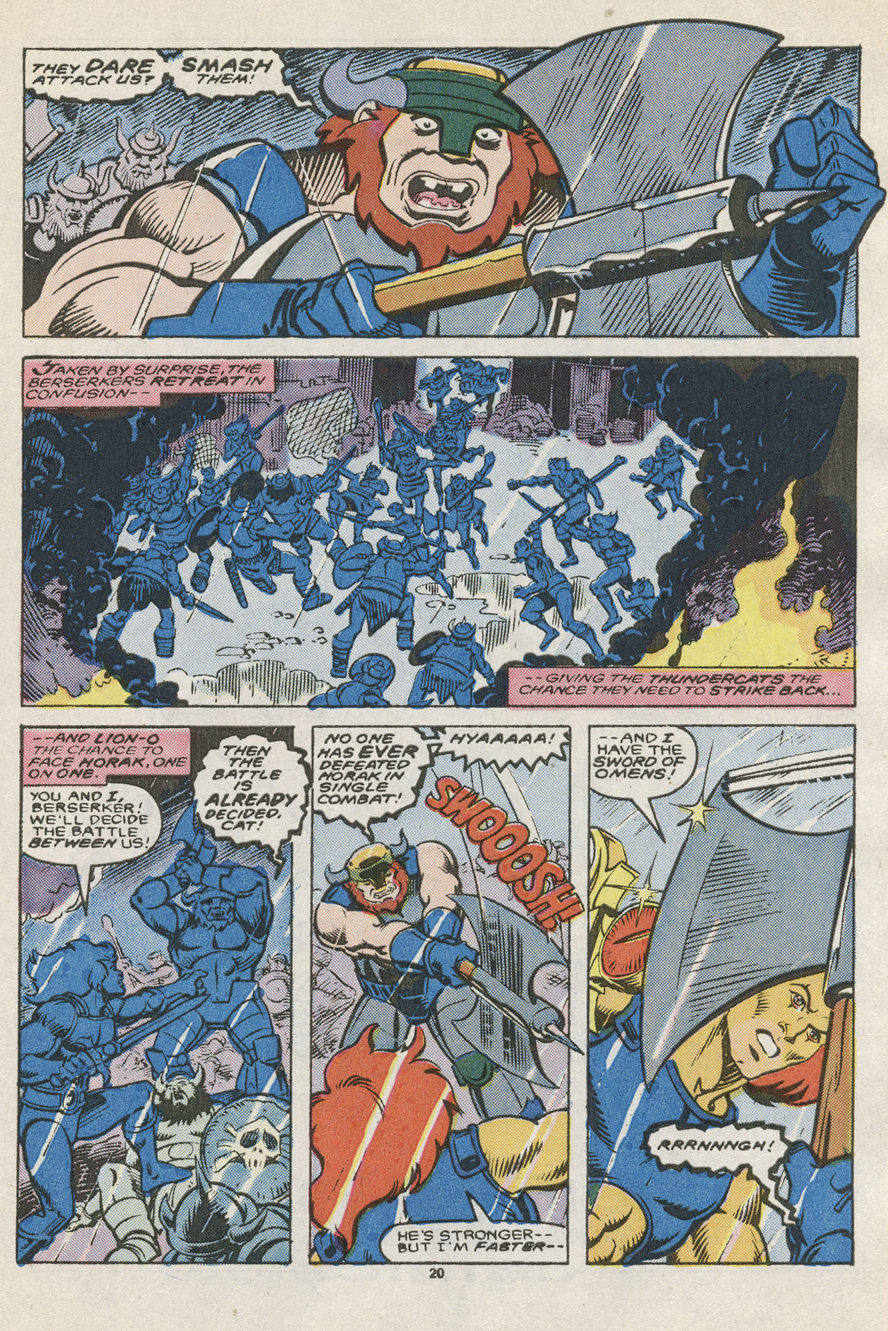 Read online ThunderCats (1985) comic -  Issue #12 - 29