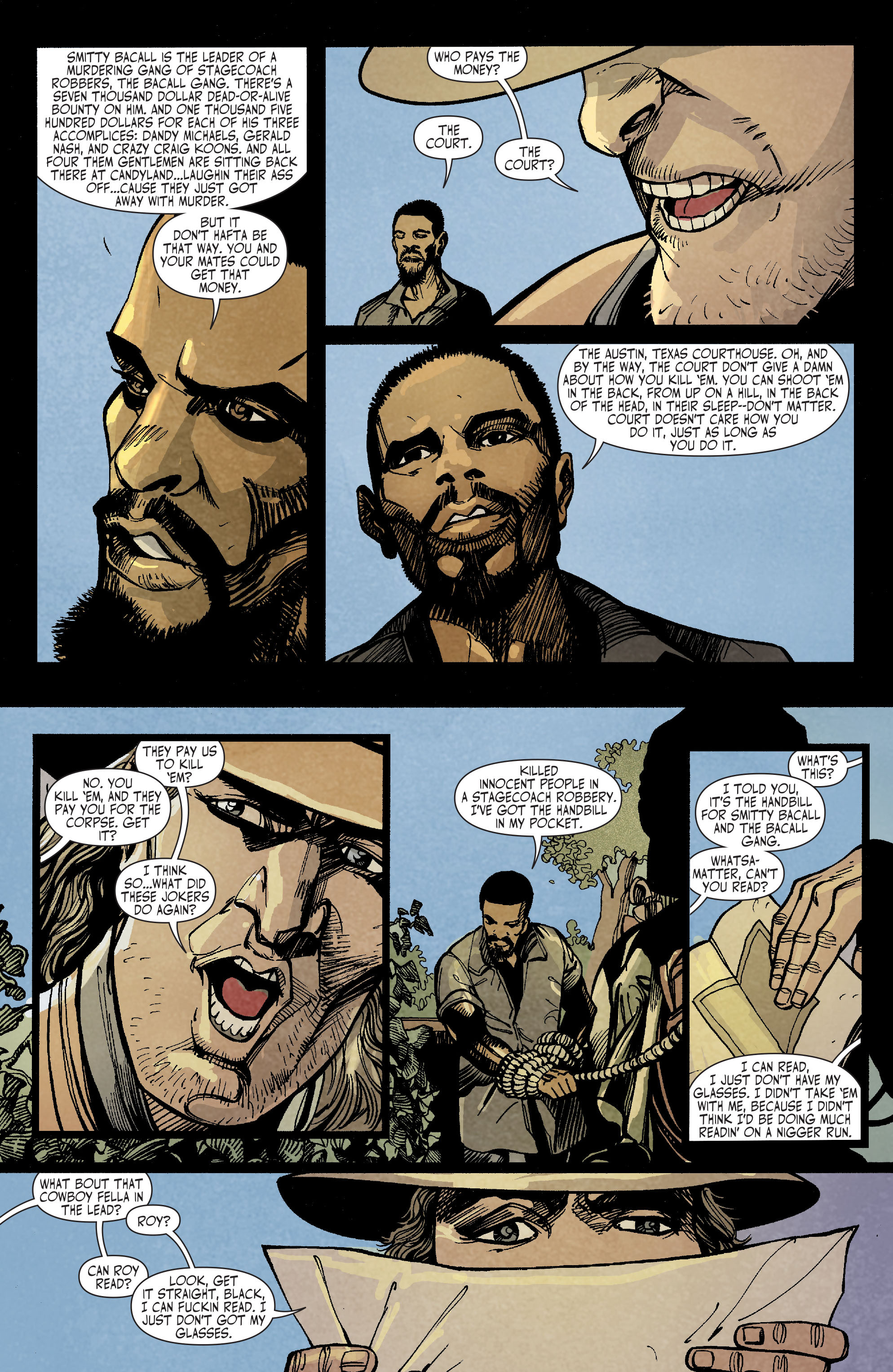 Read online Django Unchained comic -  Issue #6 - 34