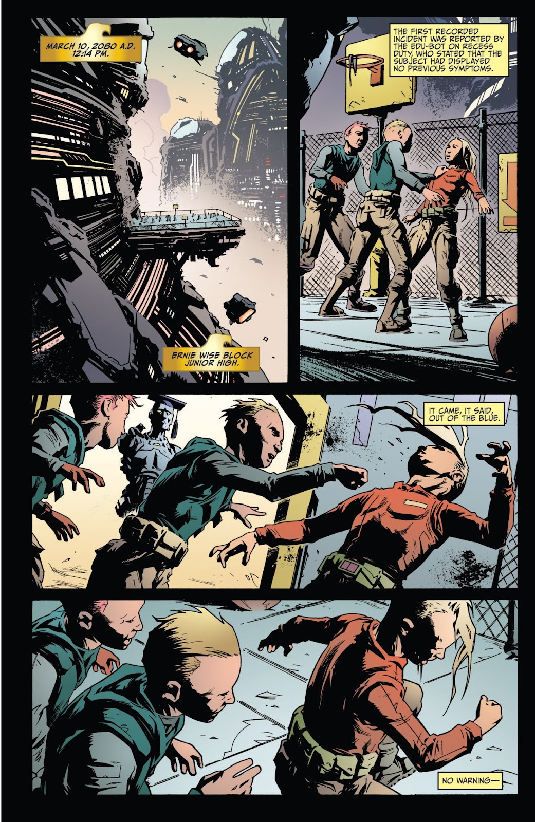Judge Dredd: Year One issue 1 - Page 3