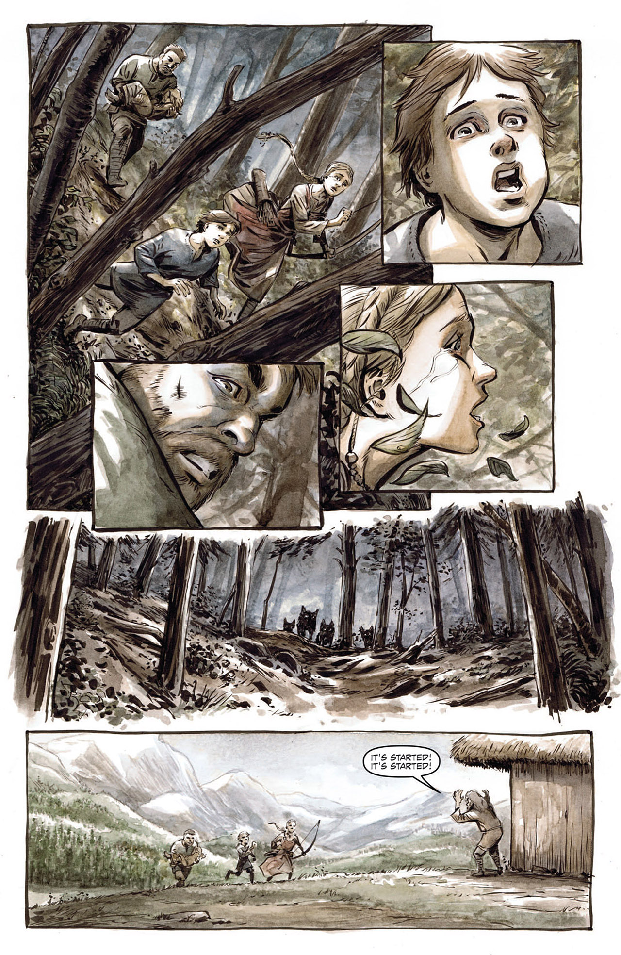 Read online Night of 1000 Wolves comic -  Issue #1 - 13