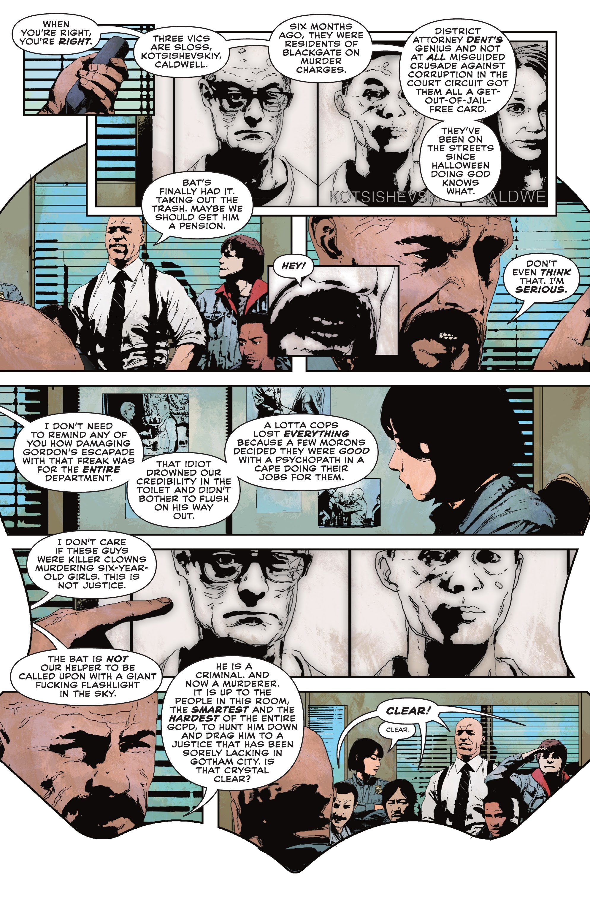 Read online Batman: The Imposter comic -  Issue #1 - 30