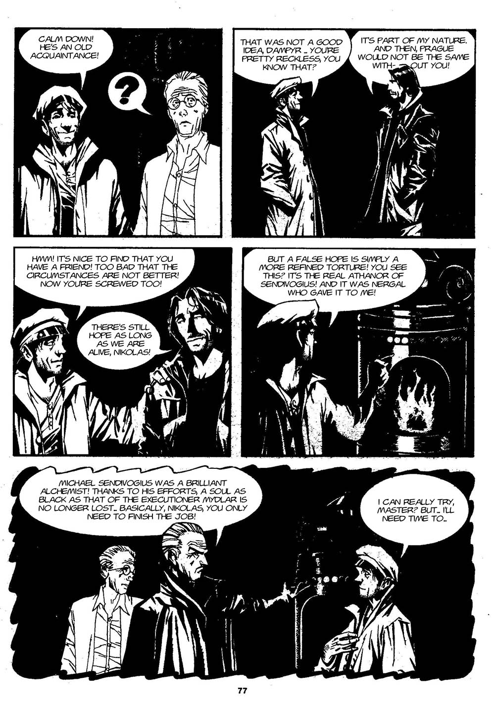Read online Dampyr (2000) comic -  Issue #12 - 75