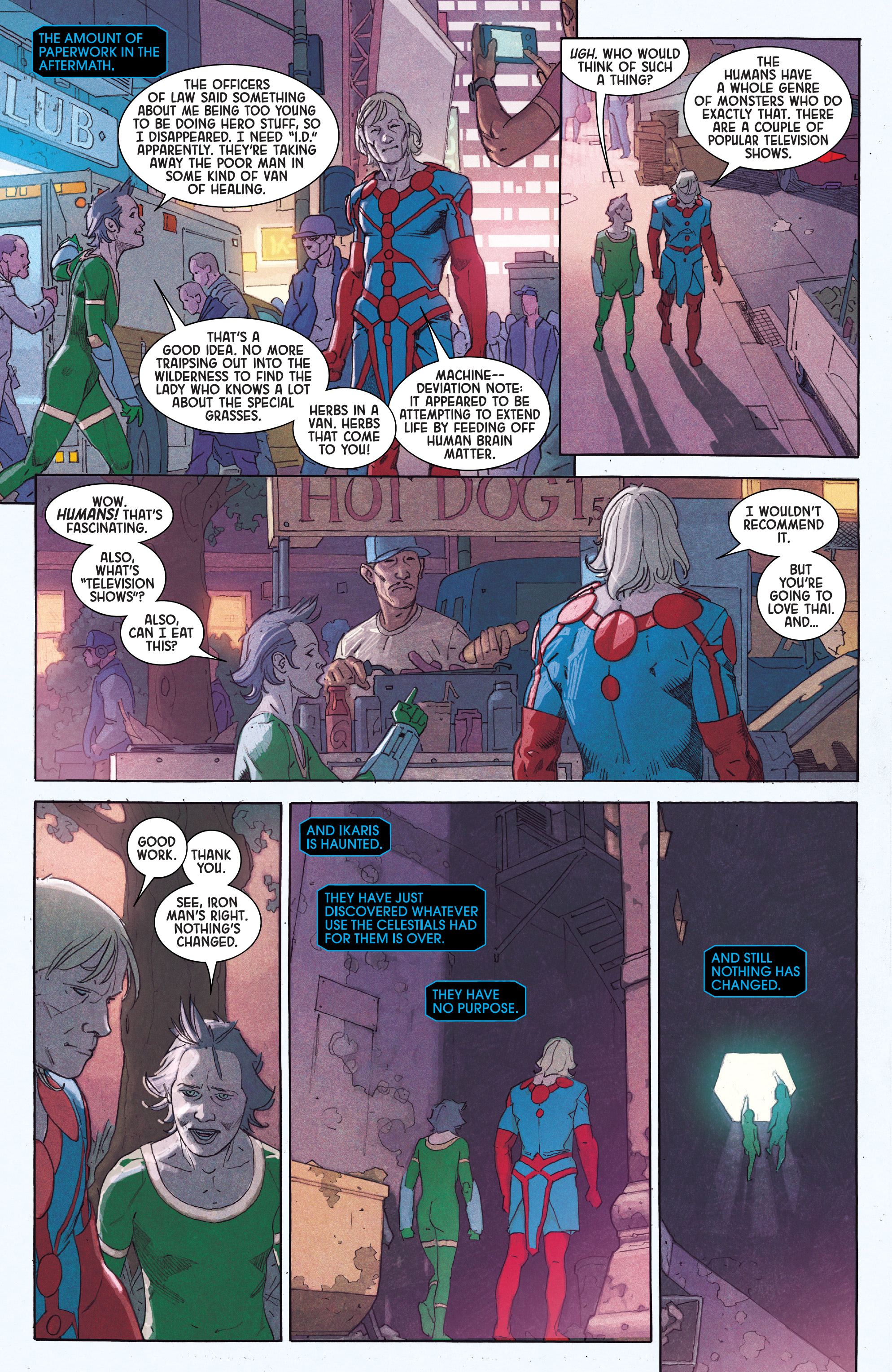 Read online Eternals (2021) comic -  Issue #1 - 21