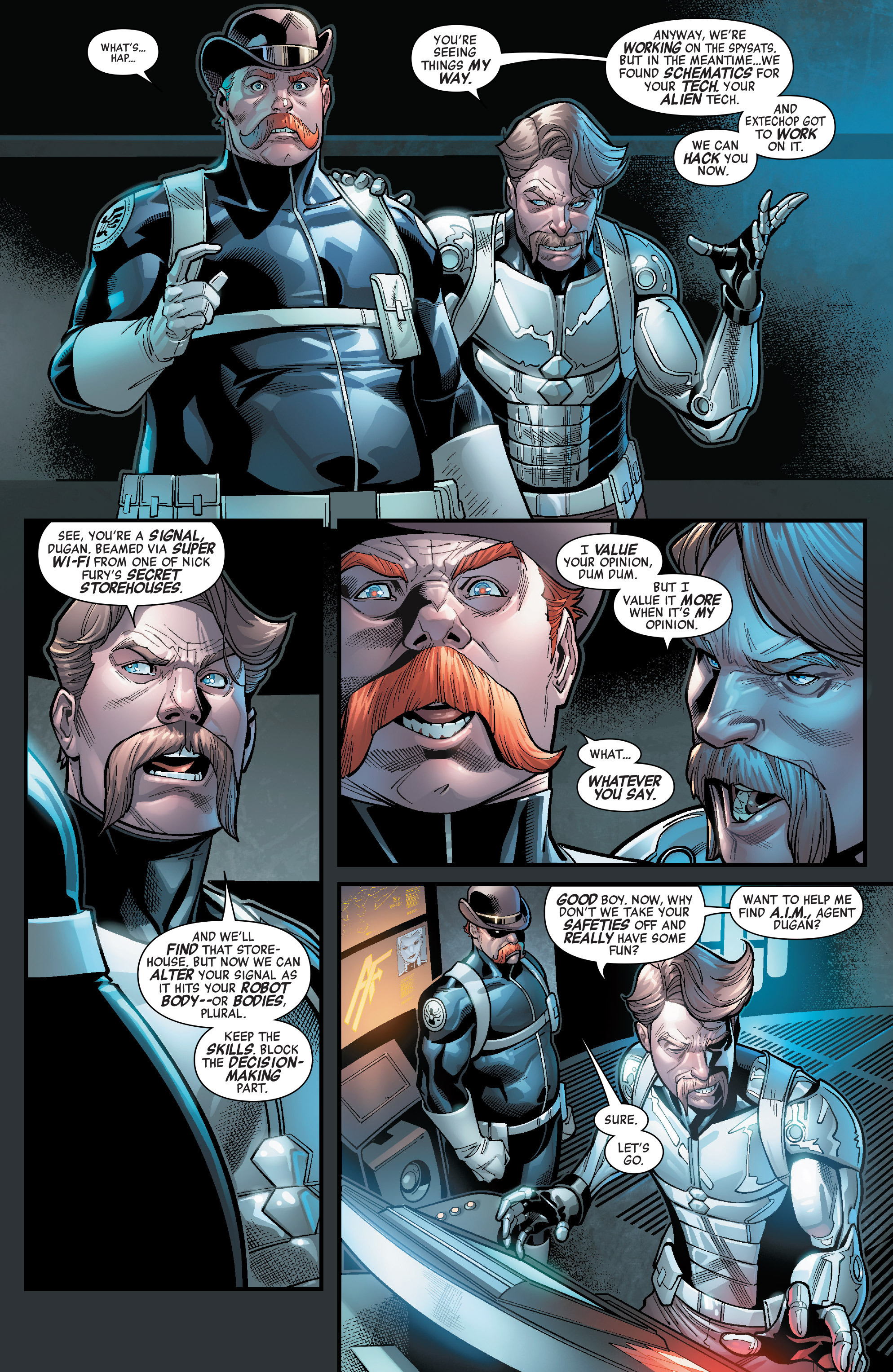 Read online New Avengers (2015) comic -  Issue #12 - 23