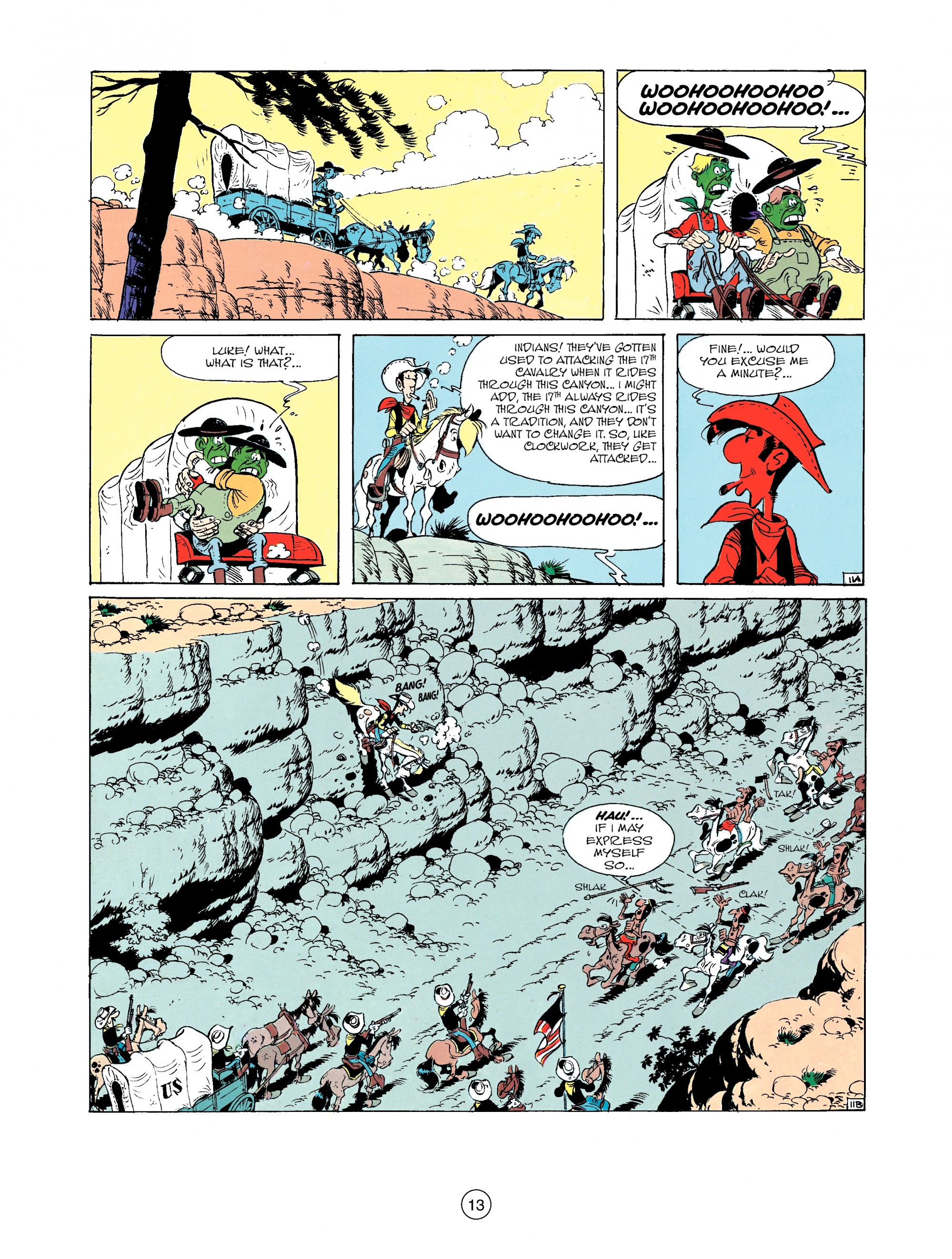Read online A Lucky Luke Adventure comic -  Issue #33 - 13