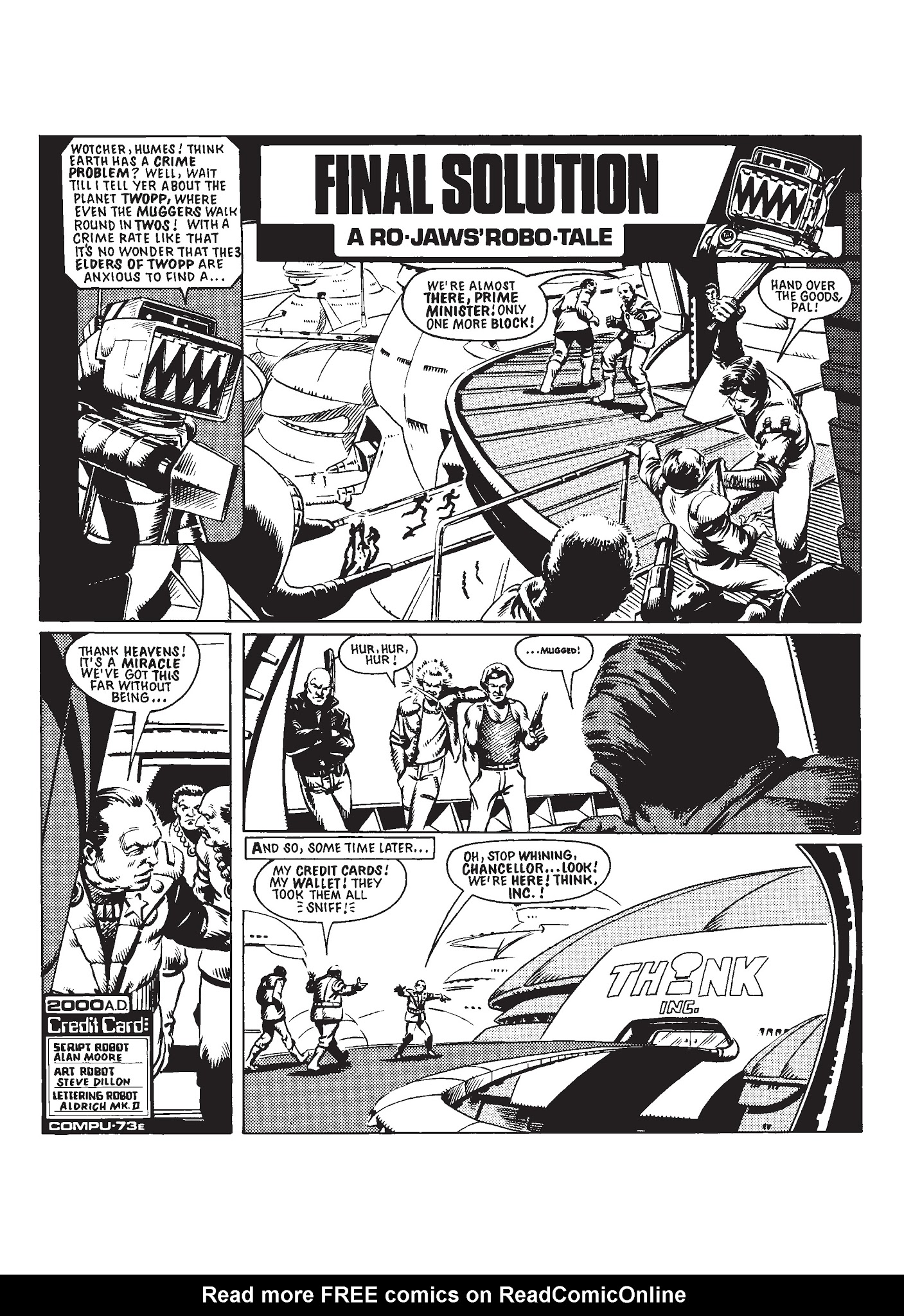 Read online The Complete Alan Moore Future Shocks comic -  Issue # TPB - 129