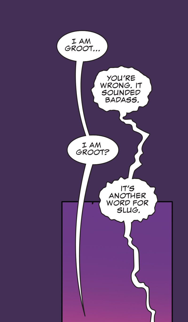 Read online Rocket Raccoon & Groot: Tall Tails Infinity Comic comic -  Issue #14 - 44