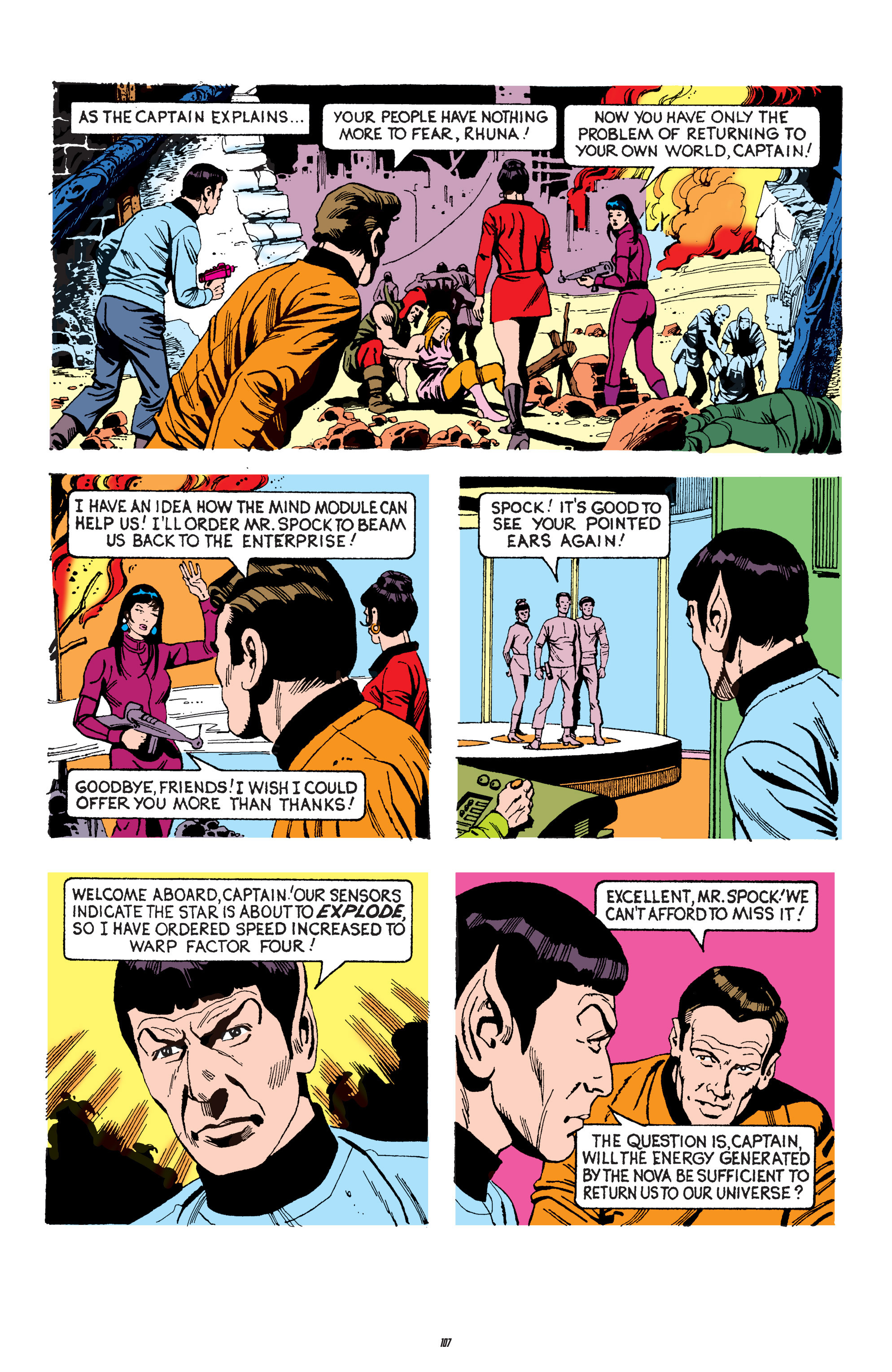 Read online Star Trek Archives comic -  Issue # TPB 4 - 107