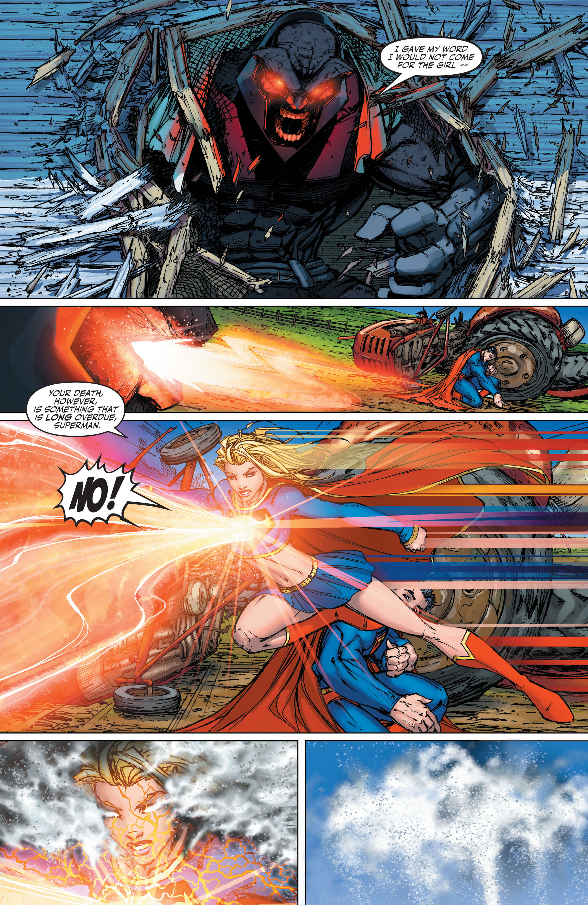 Read online Superman vs. Darkseid comic -  Issue # TPB - 129