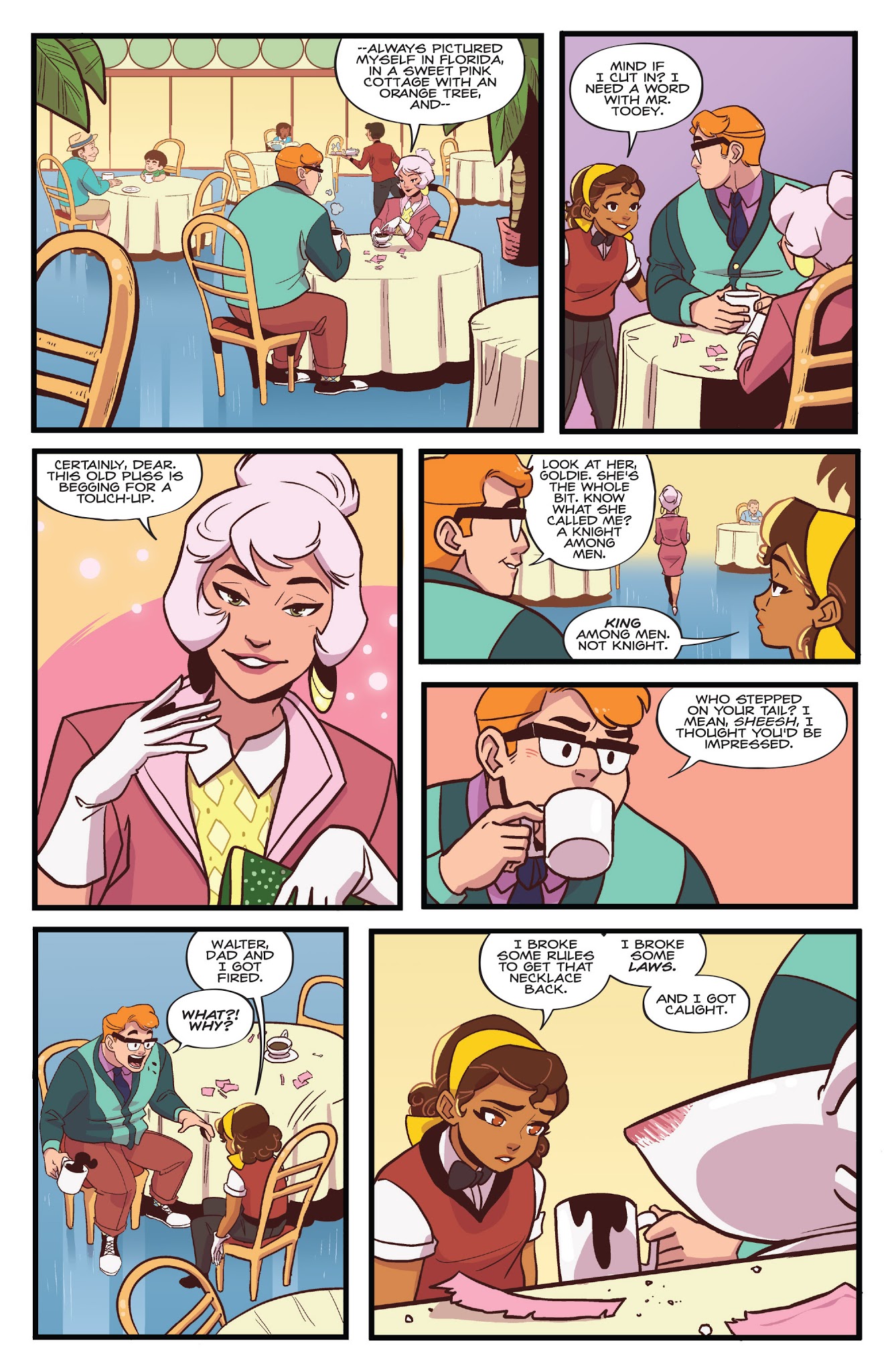 Read online Goldie Vance comic -  Issue # _TPB 1 - 58