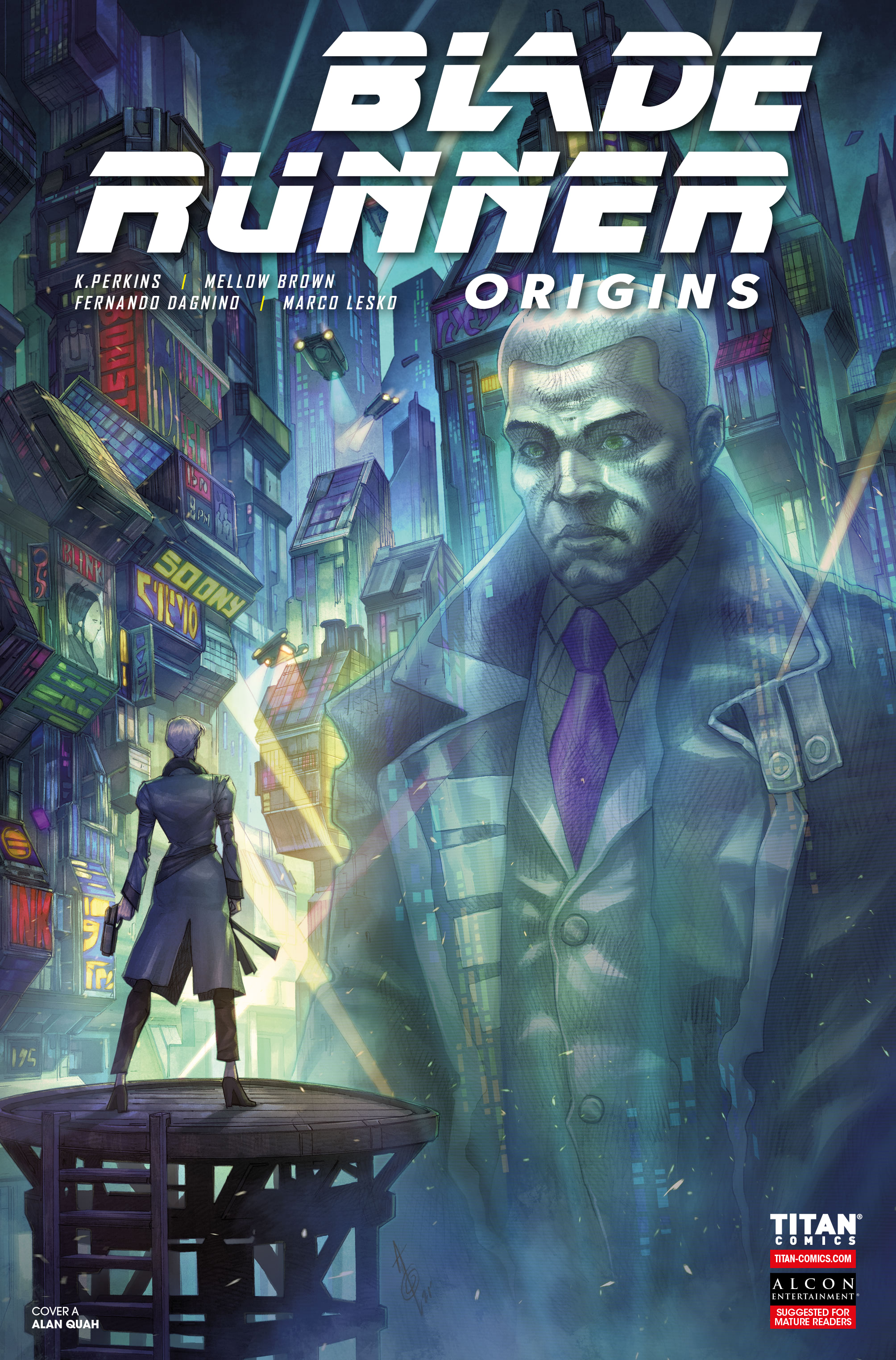 Read online Blade Runner Origins comic -  Issue #8 - 1