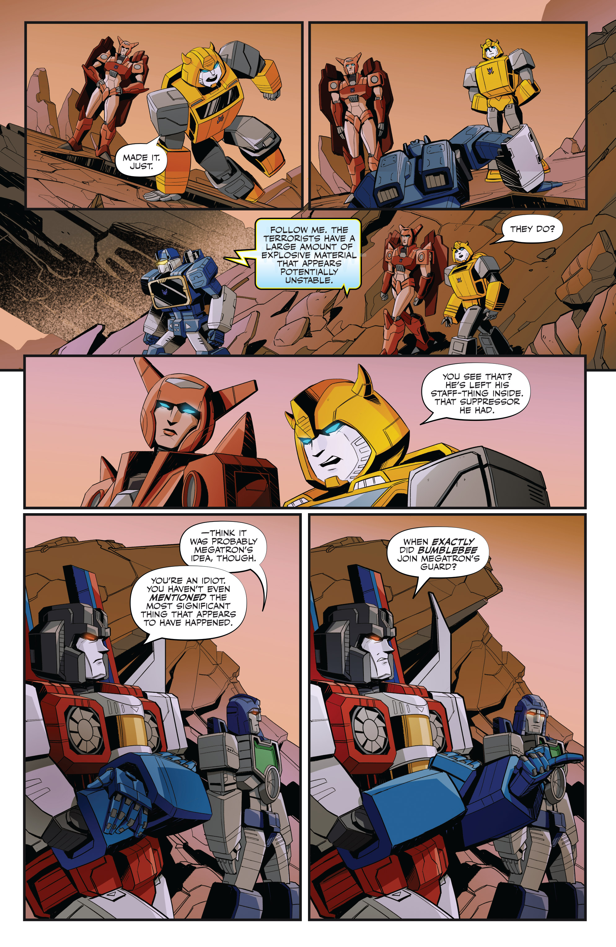 Read online Transformers (2019) comic -  Issue #14 - 19