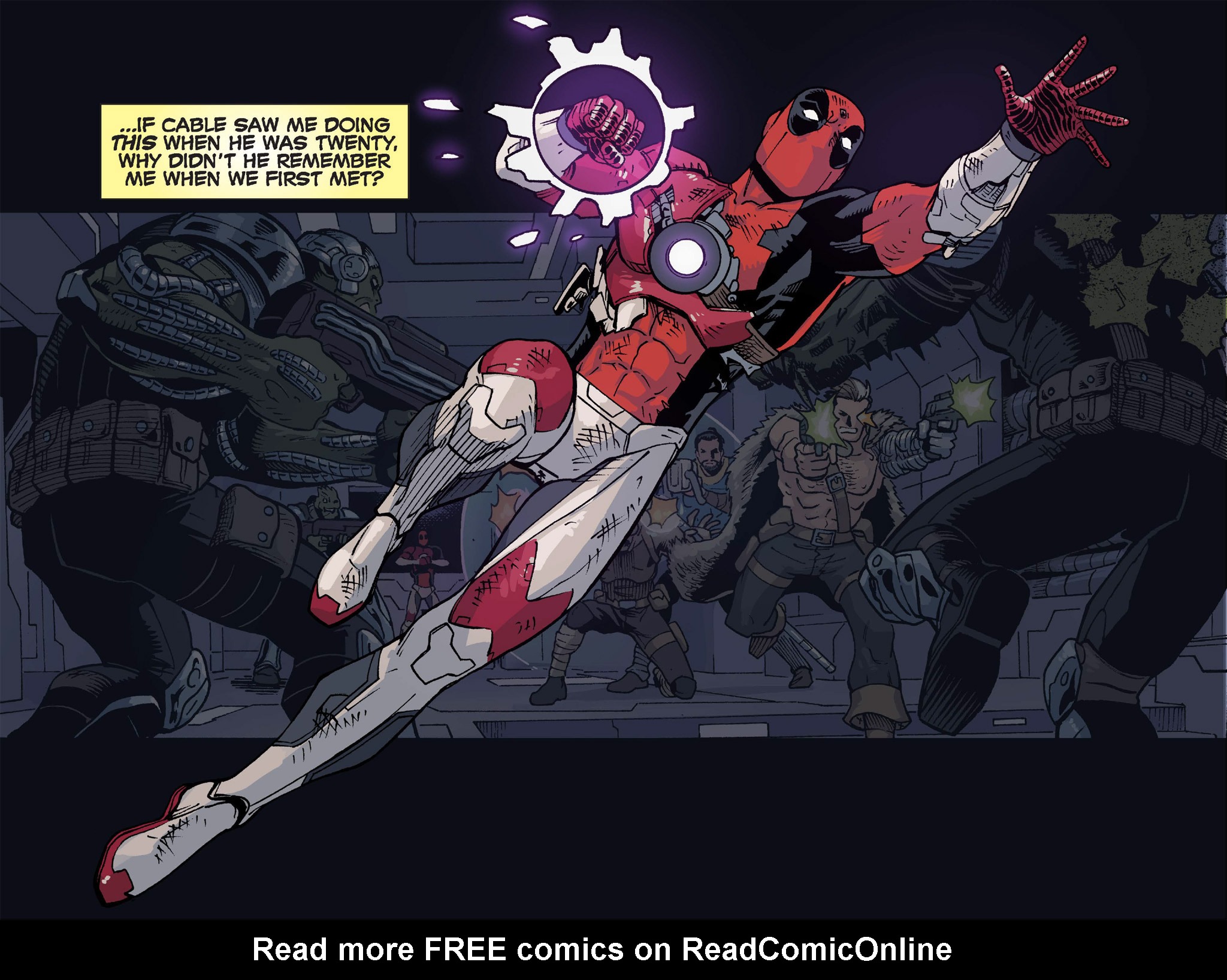Read online Deadpool & Cable: Split Second Infinite Comic comic -  Issue #5 - 33