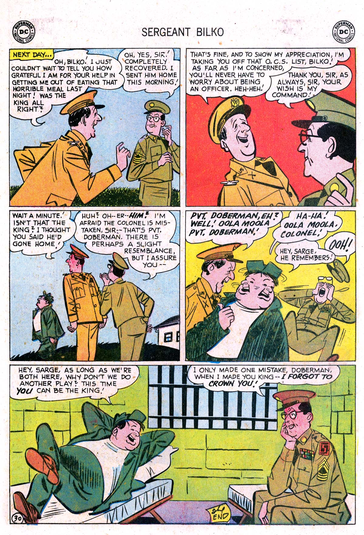 Read online Sergeant Bilko comic -  Issue #7 - 32