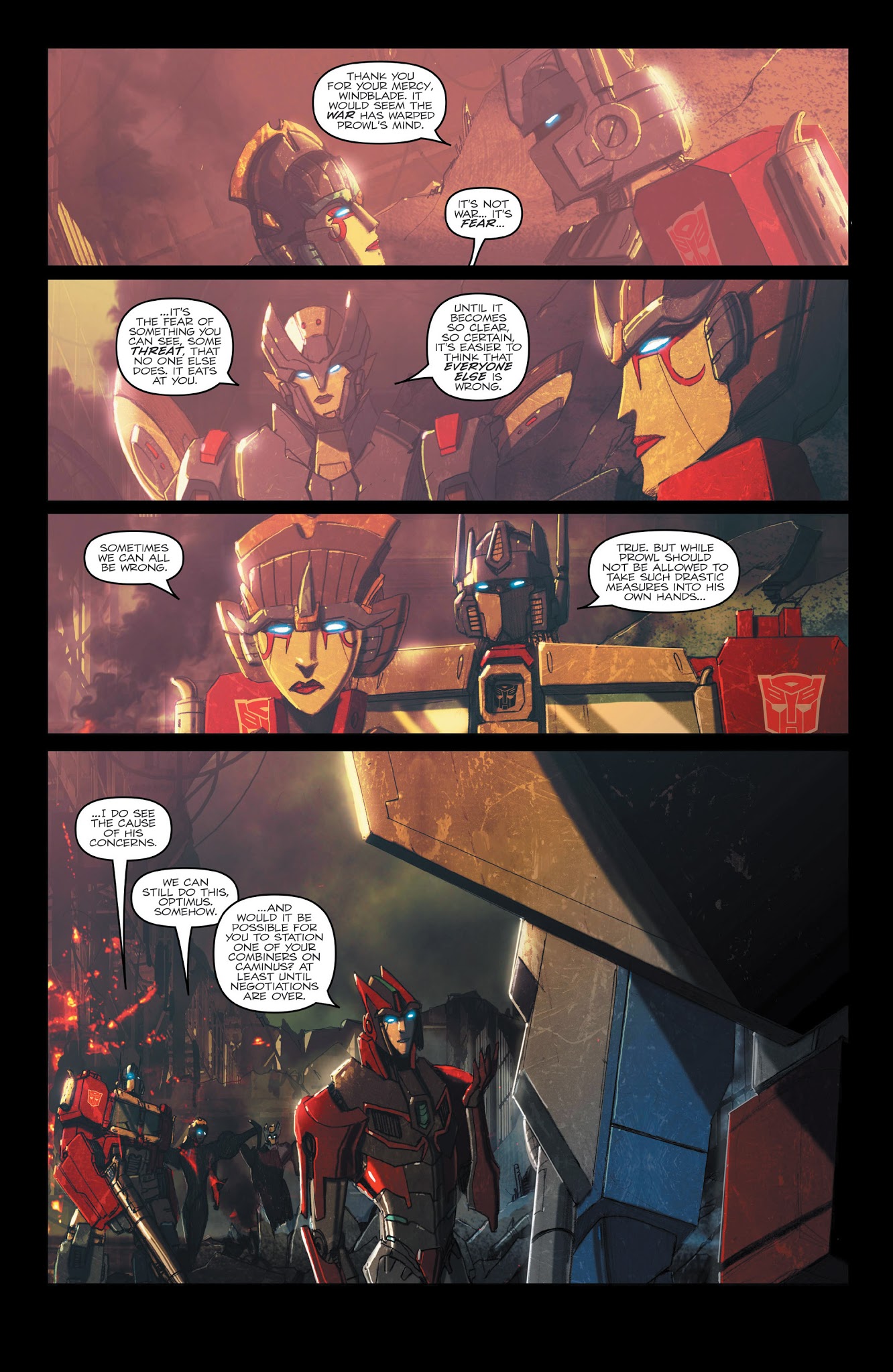 Read online The Transformers: Windblade (2018) comic -  Issue # TPB - 149