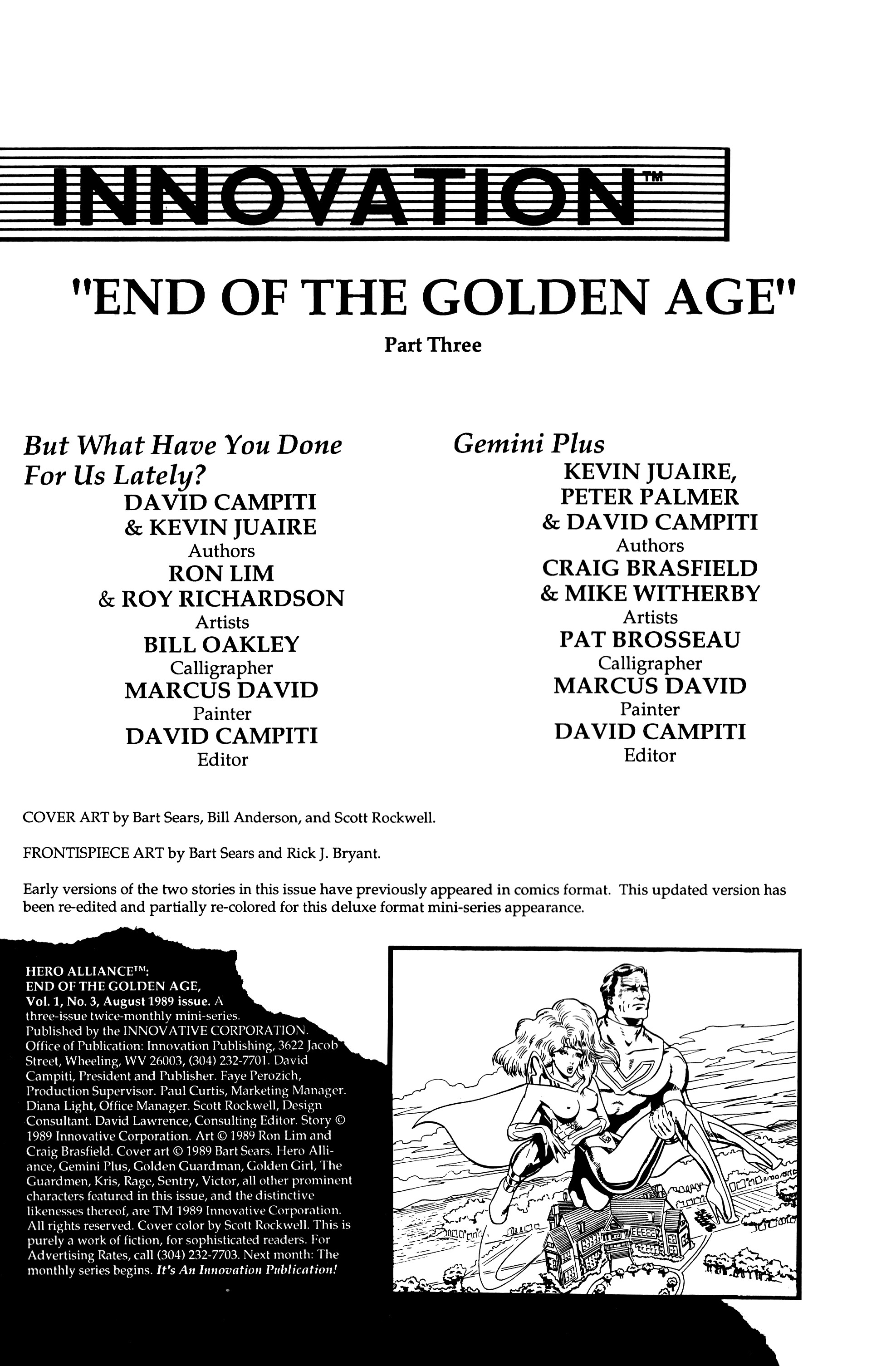 Read online Hero Alliance: End of Golden Age comic -  Issue #3 - 2