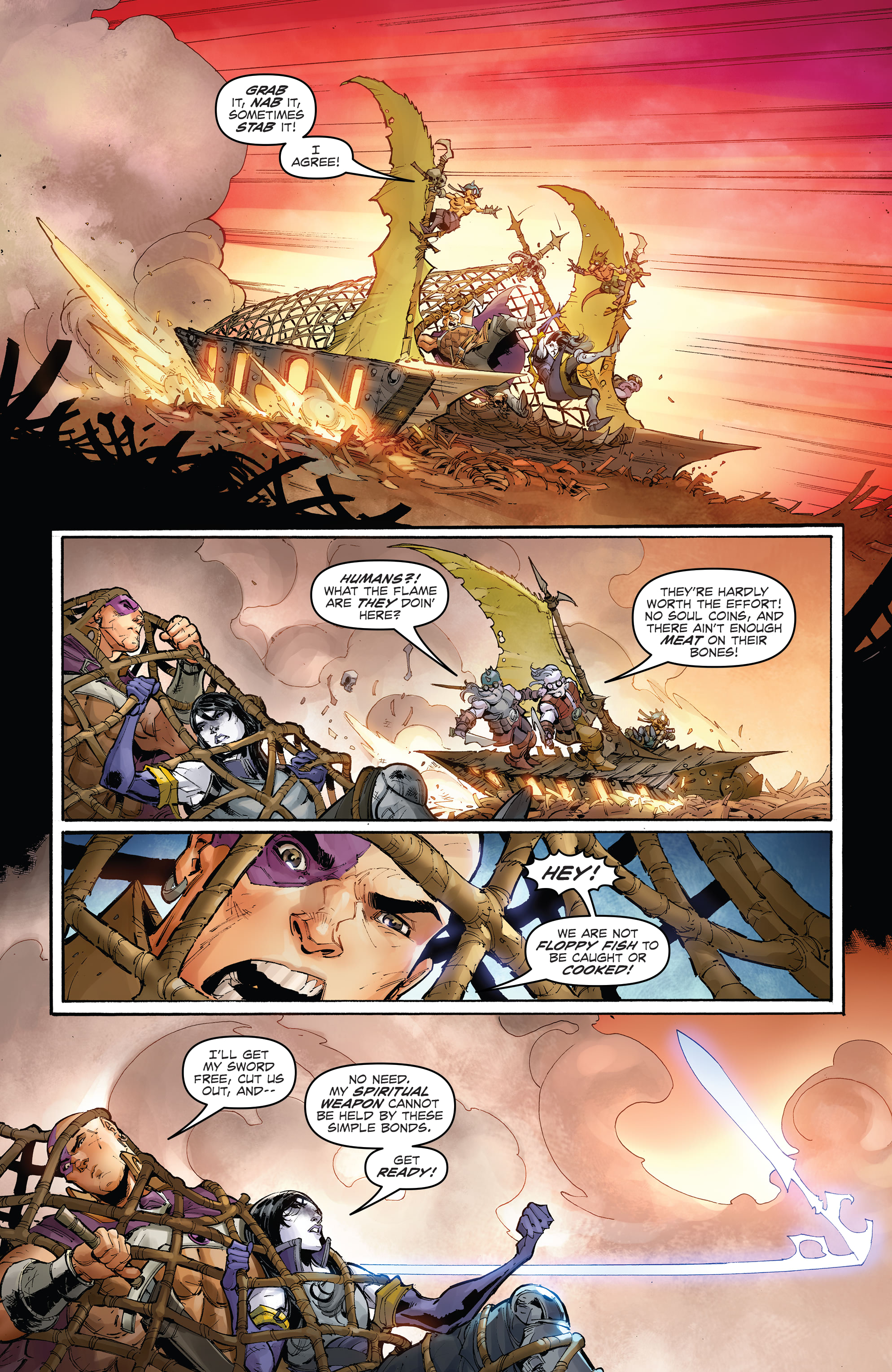 Read online Dungeons & Dragons: Infernal Tides comic -  Issue #4 - 12