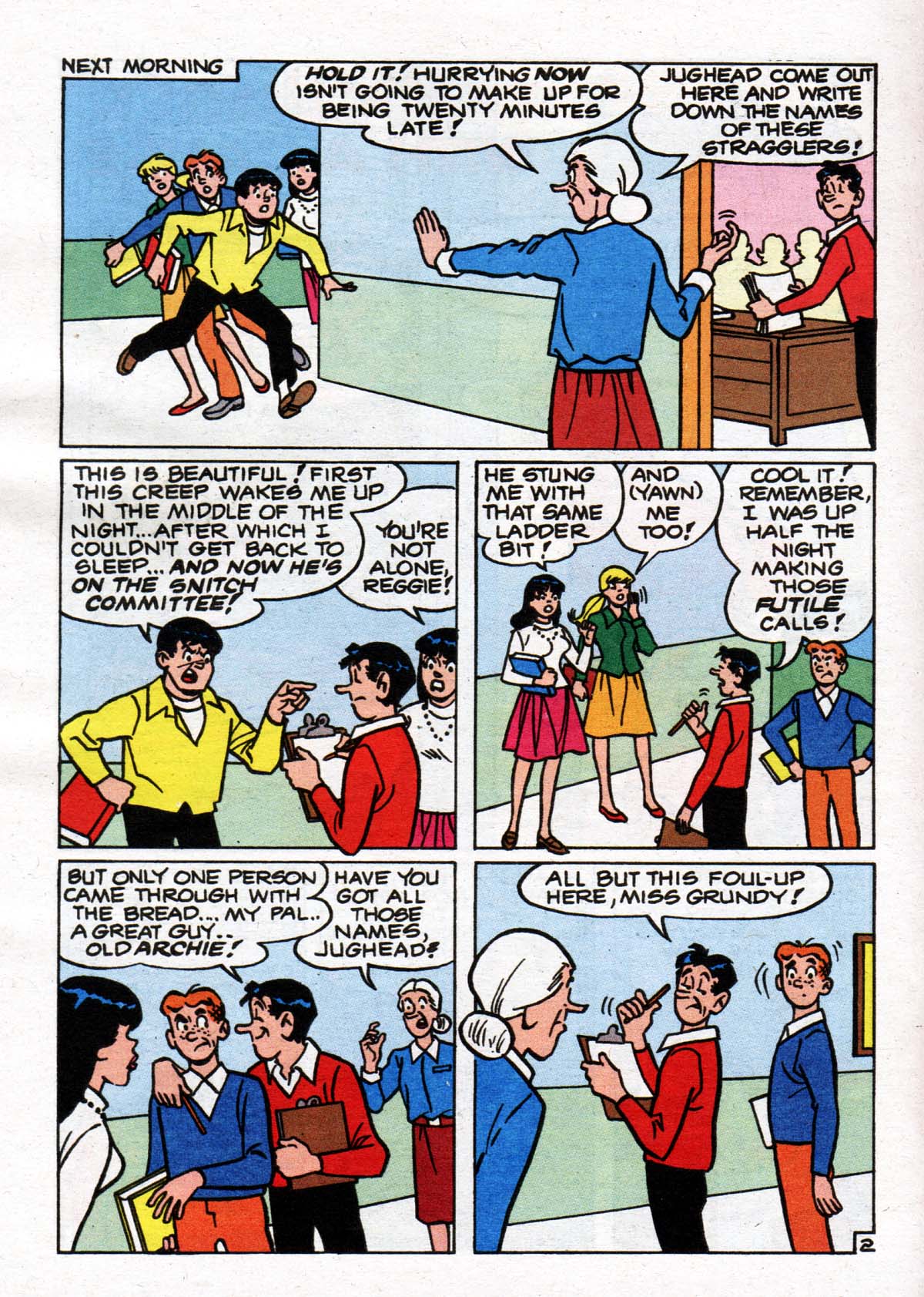 Read online Jughead's Double Digest Magazine comic -  Issue #90 - 110