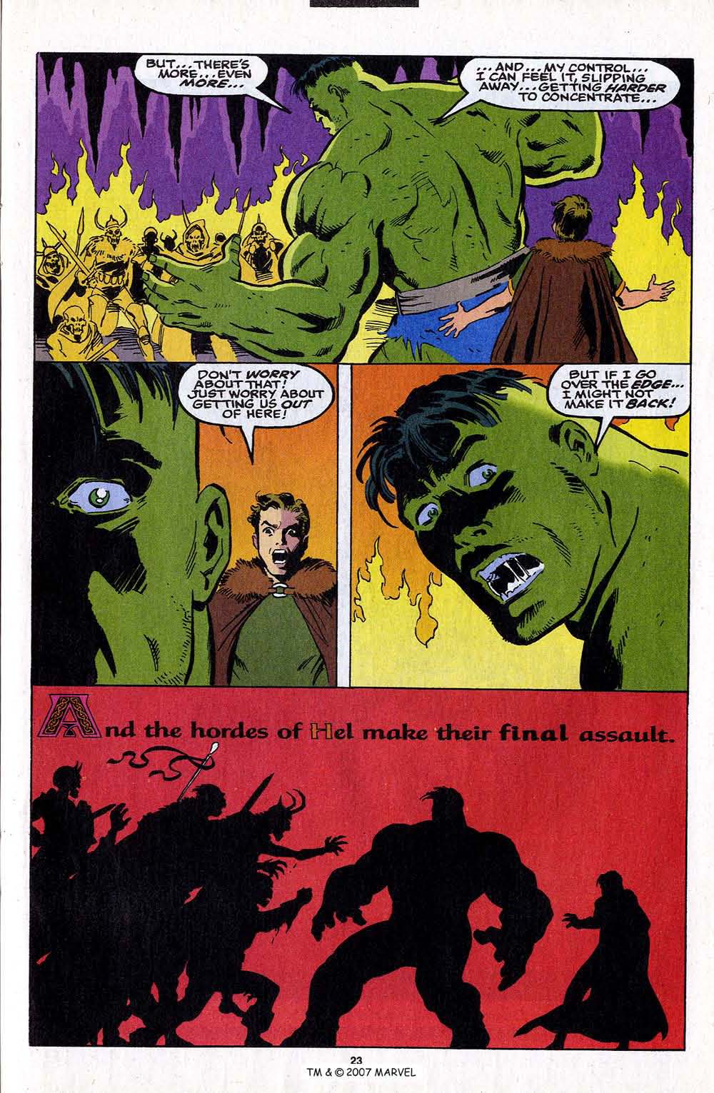 Read online The Incredible Hulk (1968) comic -  Issue #423 - 25