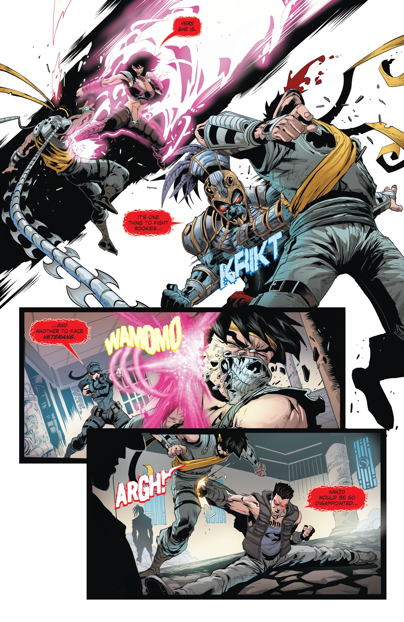 Read online Mortal Kombat X [I] comic -  Issue # _TPB 3 - 75