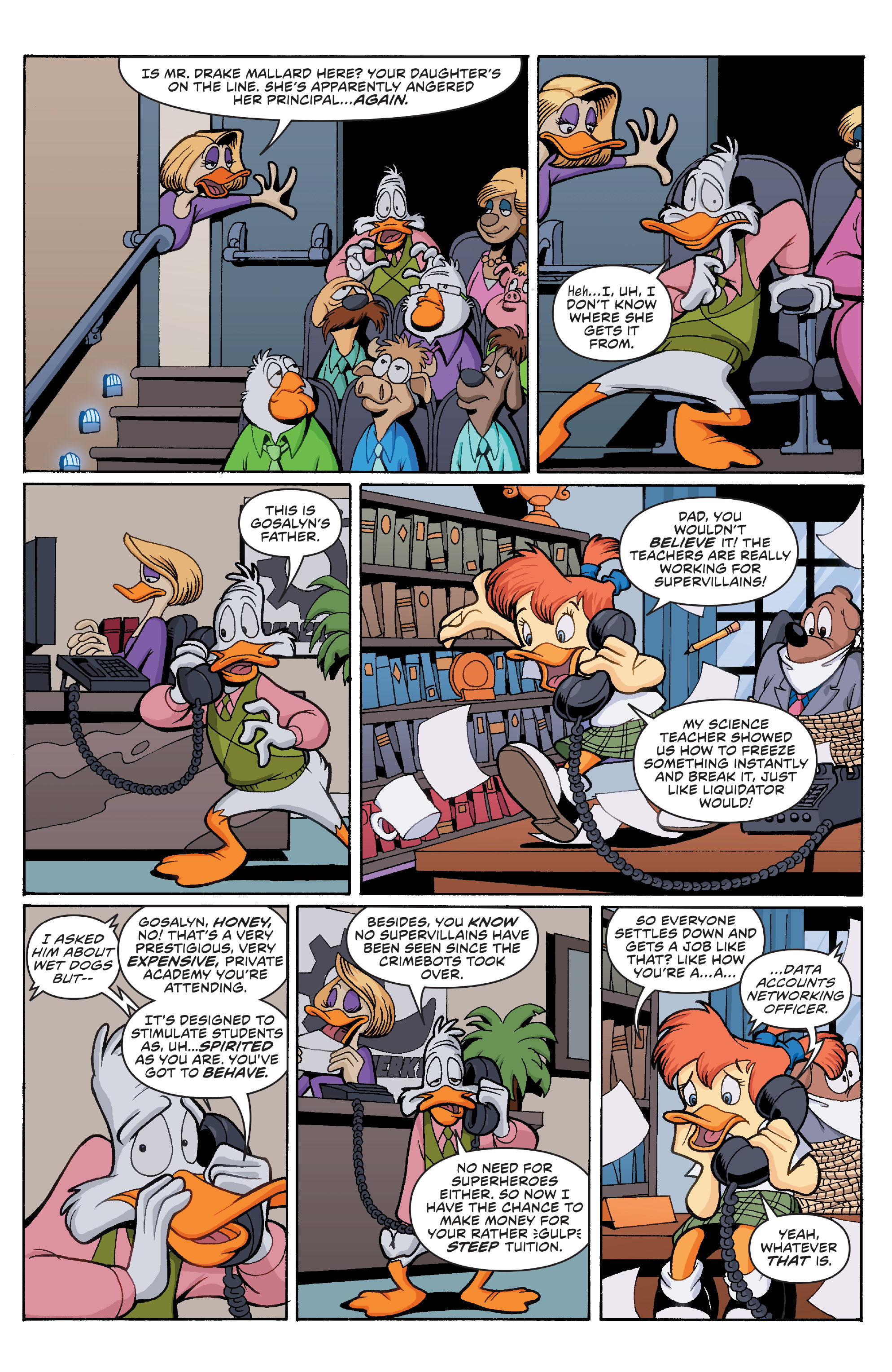 Read online Disney Afternoon Giant comic -  Issue #5 - 8